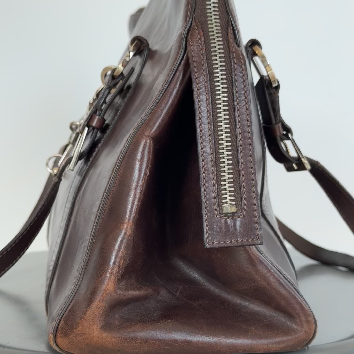 Christian Dior Hardcore Pierced Top Handle Bag - Queen May