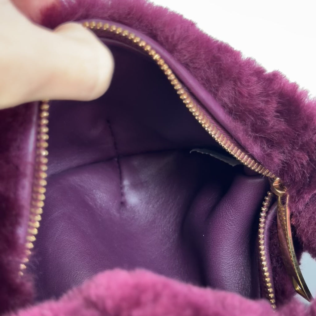 Bottega Veneta Mini Jodie Shearling - Queen May