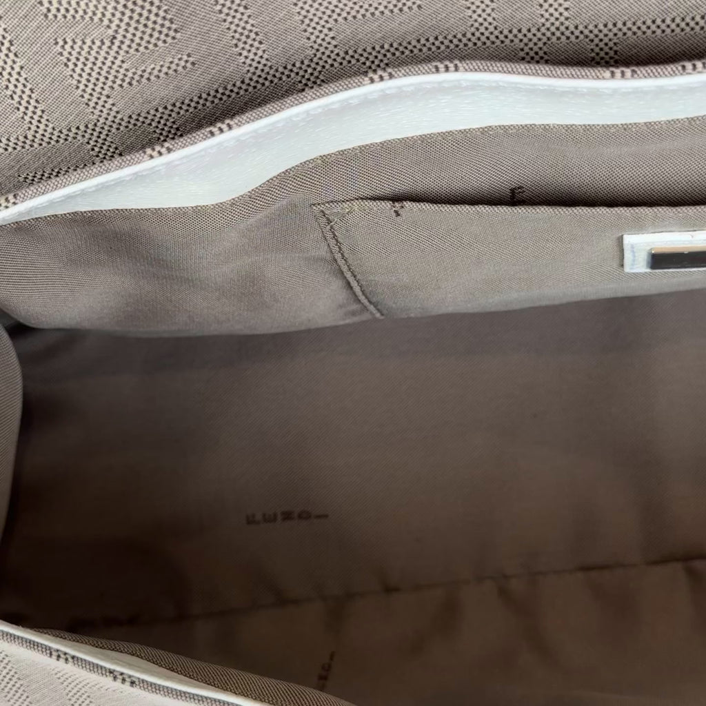 Fendi Zucca Shadow Shoulder Bag - Queen May