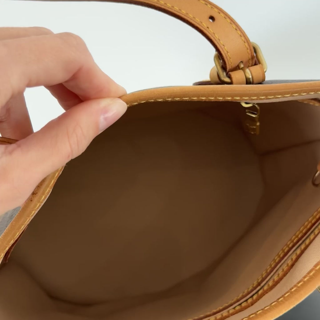 Louis Vuitton Monogram Marais Petite Bucket Bag PM With Pouch - Queen May