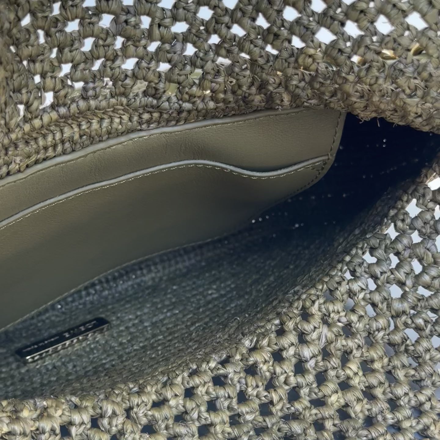 Loewe x Paula's Ibiza Ola Raffia - Queen May