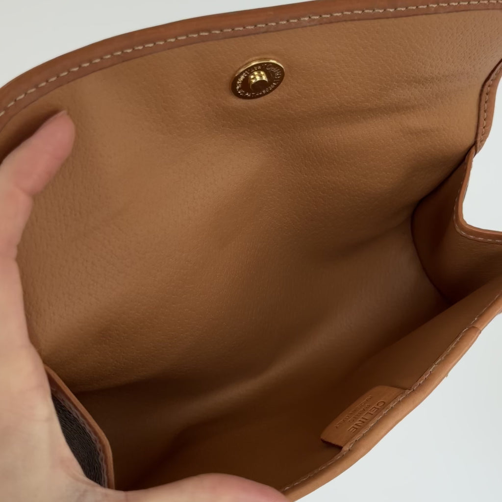 Vintage Celine Triomphe Clutch Pouch - Queen May