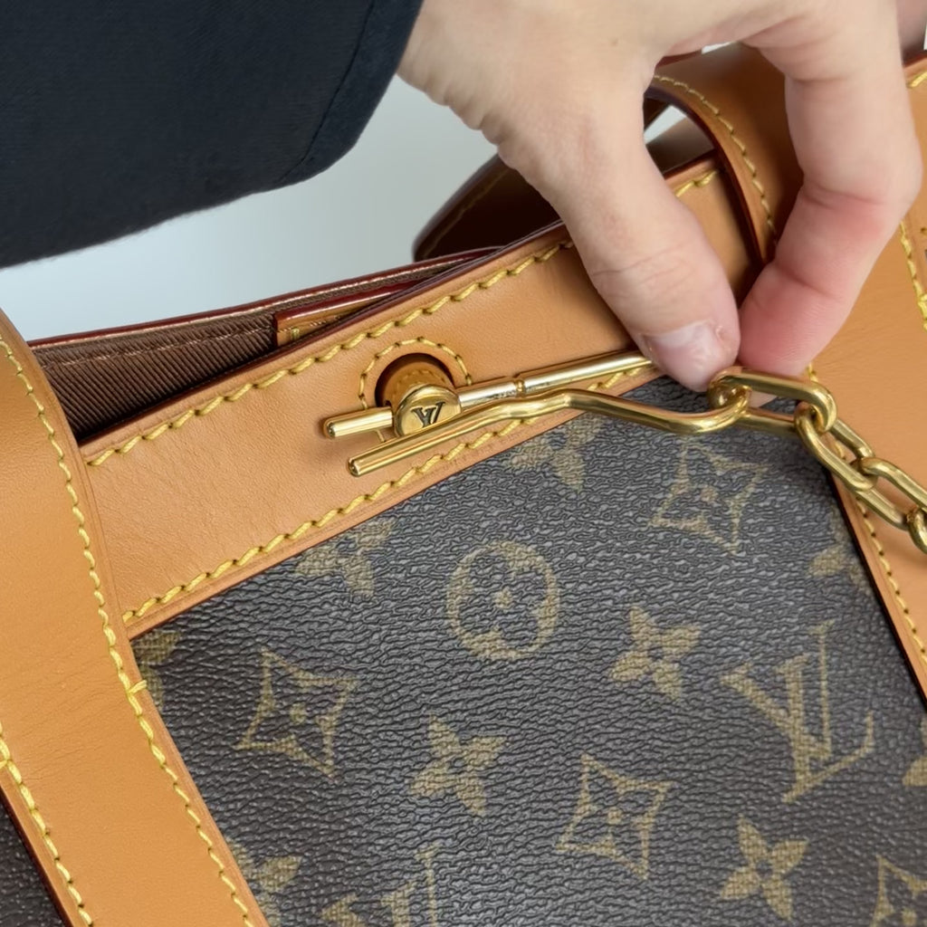 Louis Vuitton Cabas Voyage Tote Monogram Canvas - Queen May