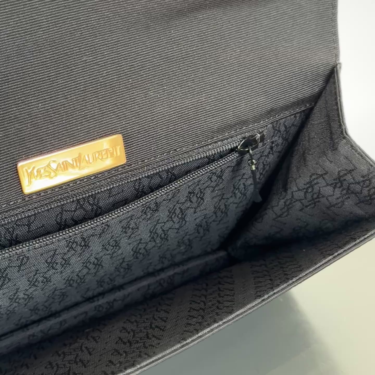 Rare Vintage Yves Saint Laurent Heart Clutch - Queen May
