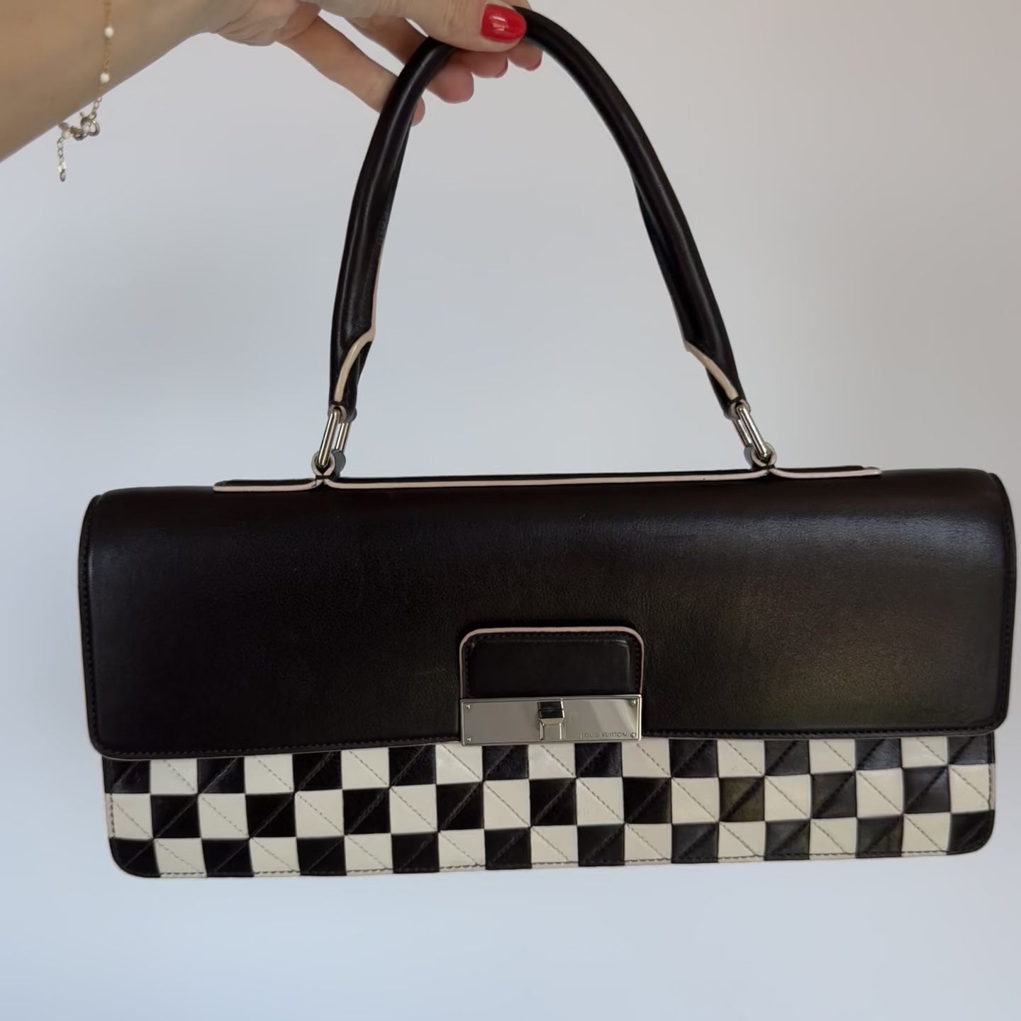 Louis Vuitton East West Mosaic Envelope Top Handle Spring Summer 2013 - Queen May