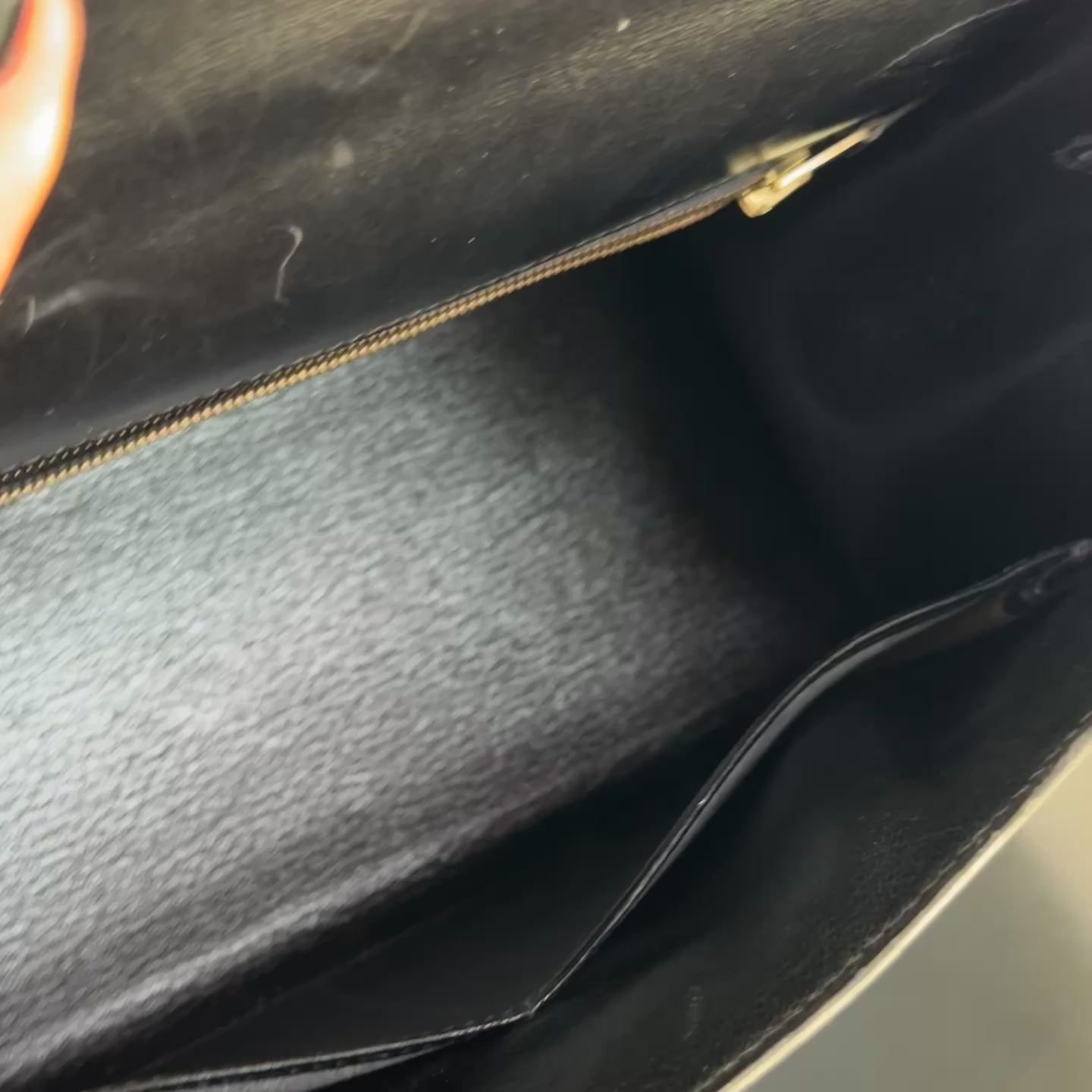 Hermes Black Box Kelly 28 Sellier Bag - Queen May