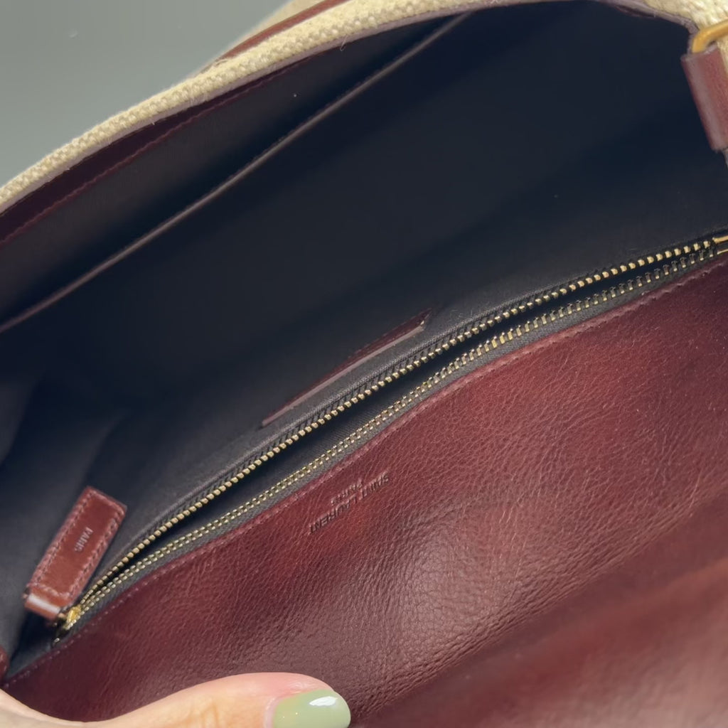 Saint Laurent Canvas Niki Medium - Queen May