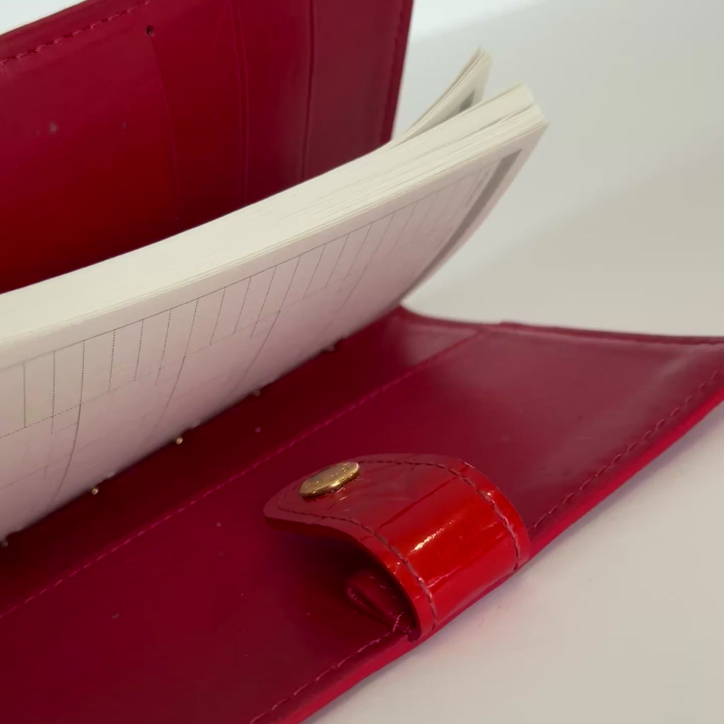Louis Vuitton Vernis Agenda Red - Queen May