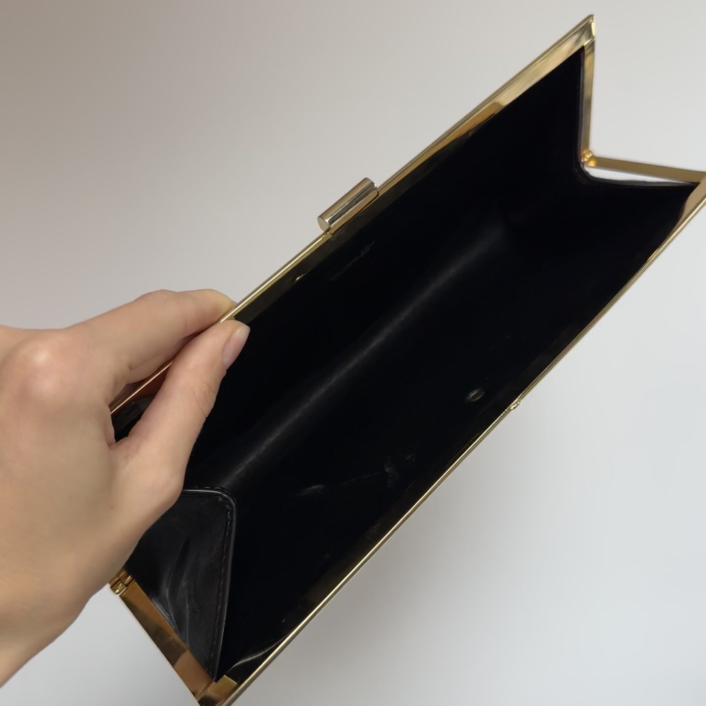 Vintage Dior Black Clutch - Queen May