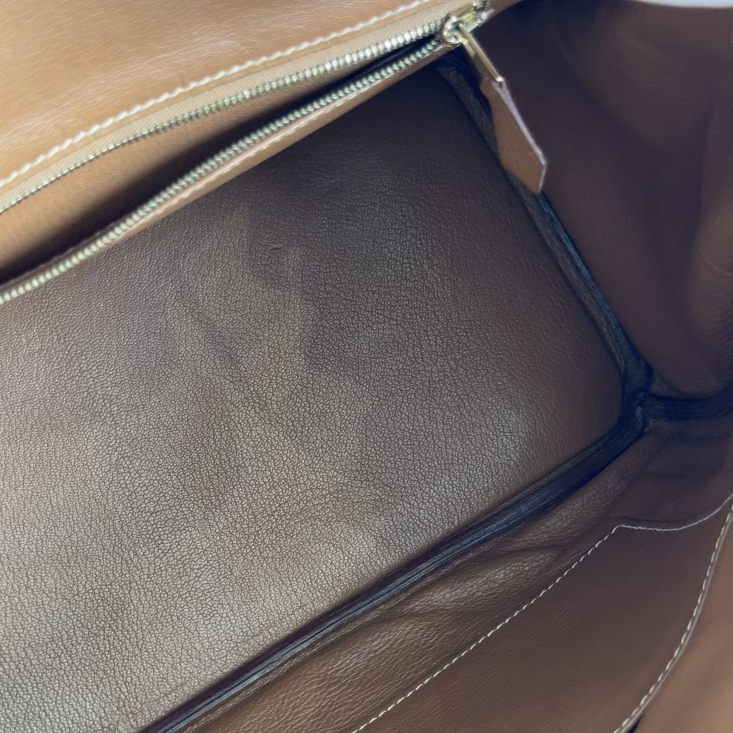 Hermes Birkin 30 Square P 2012 Togo Gold / Gold - Queen May