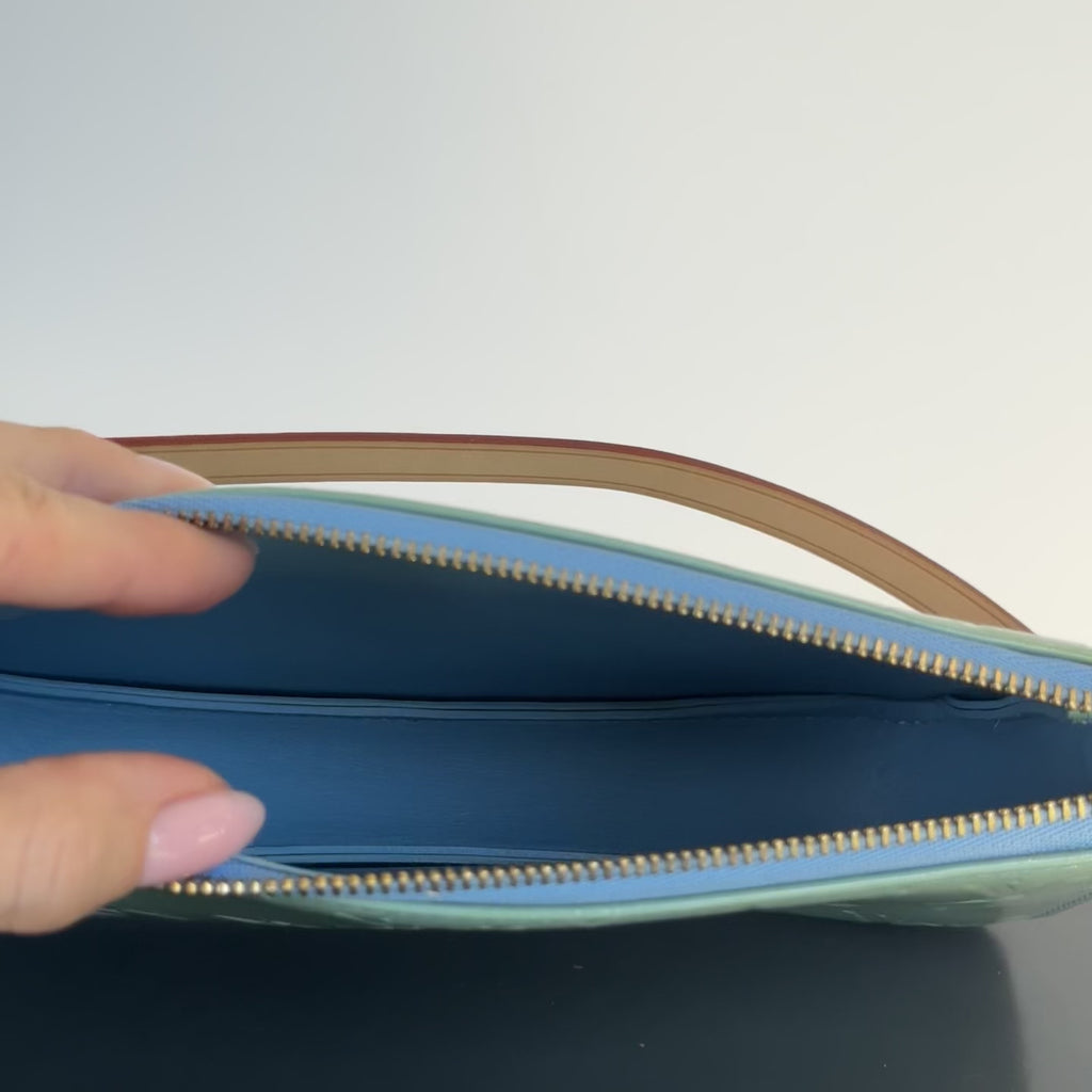 Louis Vuitton Vernis Lexington Teal - Queen May