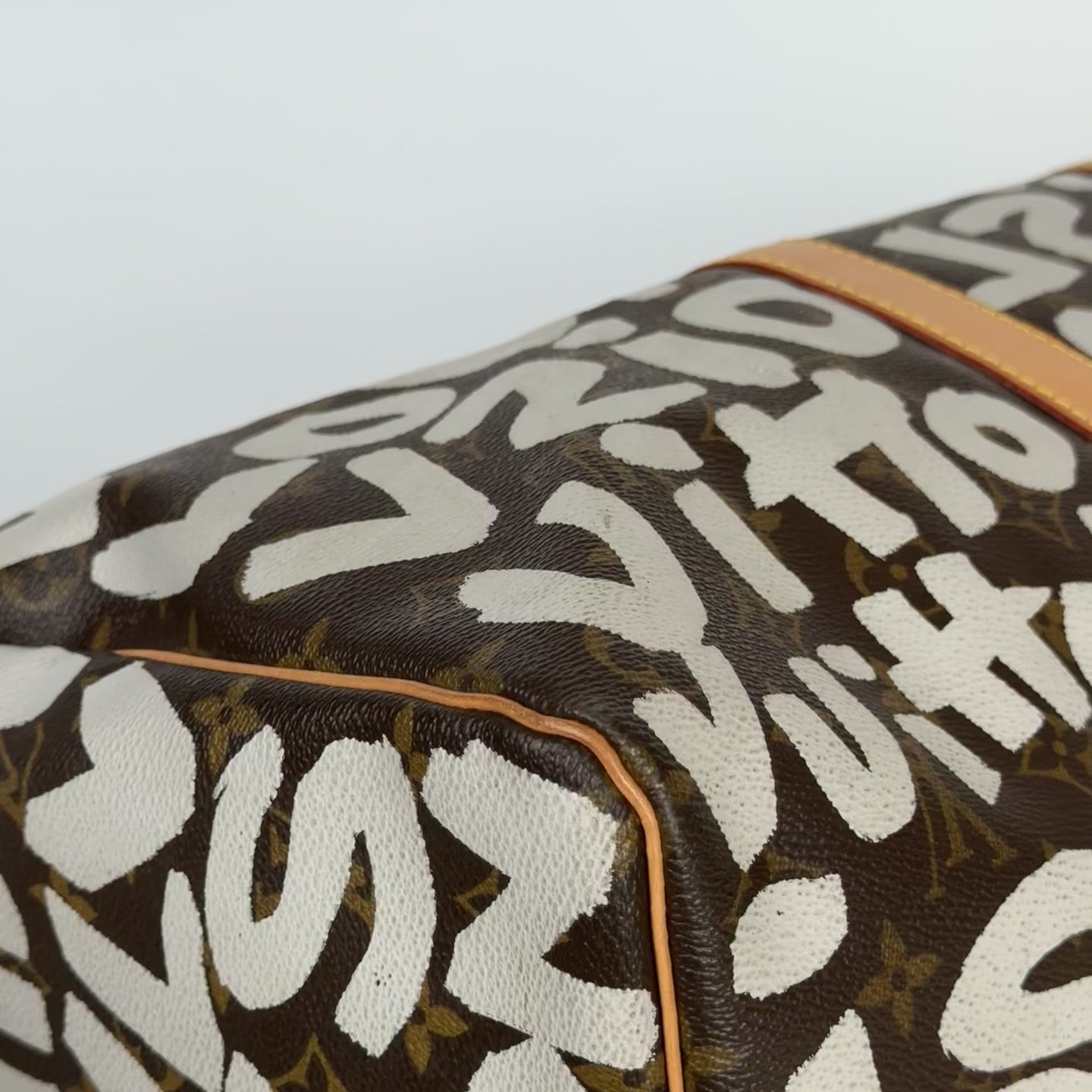 Louis Vuitton Monogram Canvas Keepall Stephen Sprouse Graffiti 50 White - Queen May