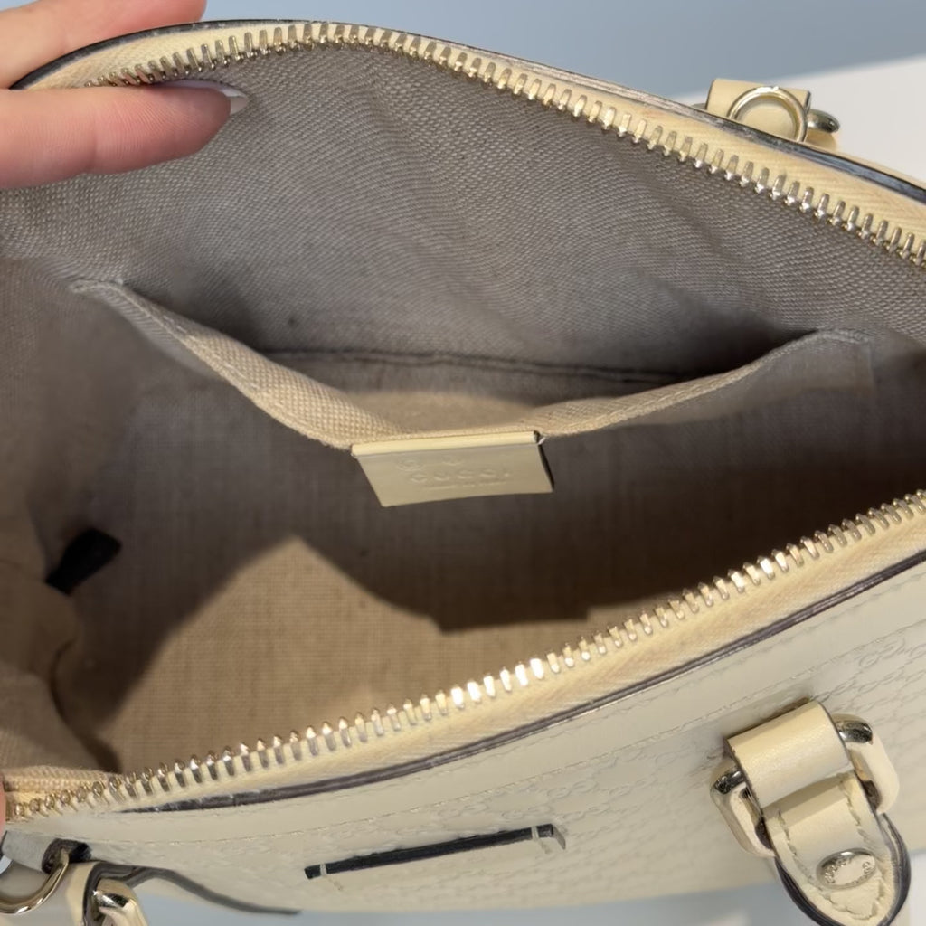 Gucci Mini Microguccissima Dome Bag - Queen May