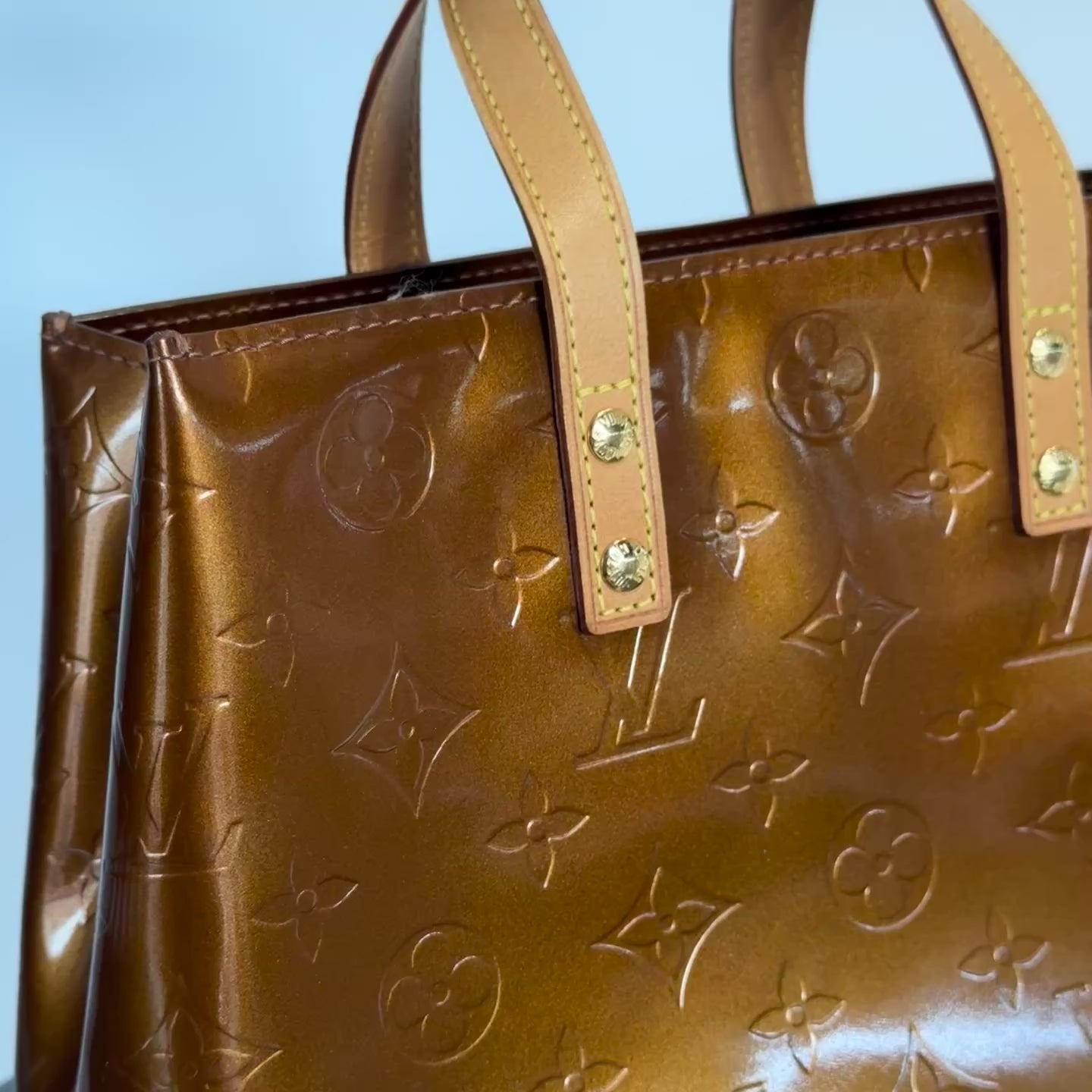 Louis Vuitton Vernis Reade PM Bronze - Queen May