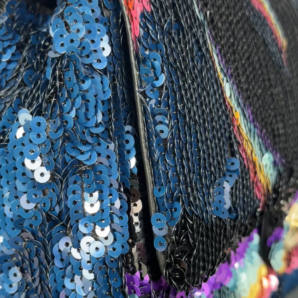 Chanel Rainbow Sequin 2021 Flap Bag - Queen May