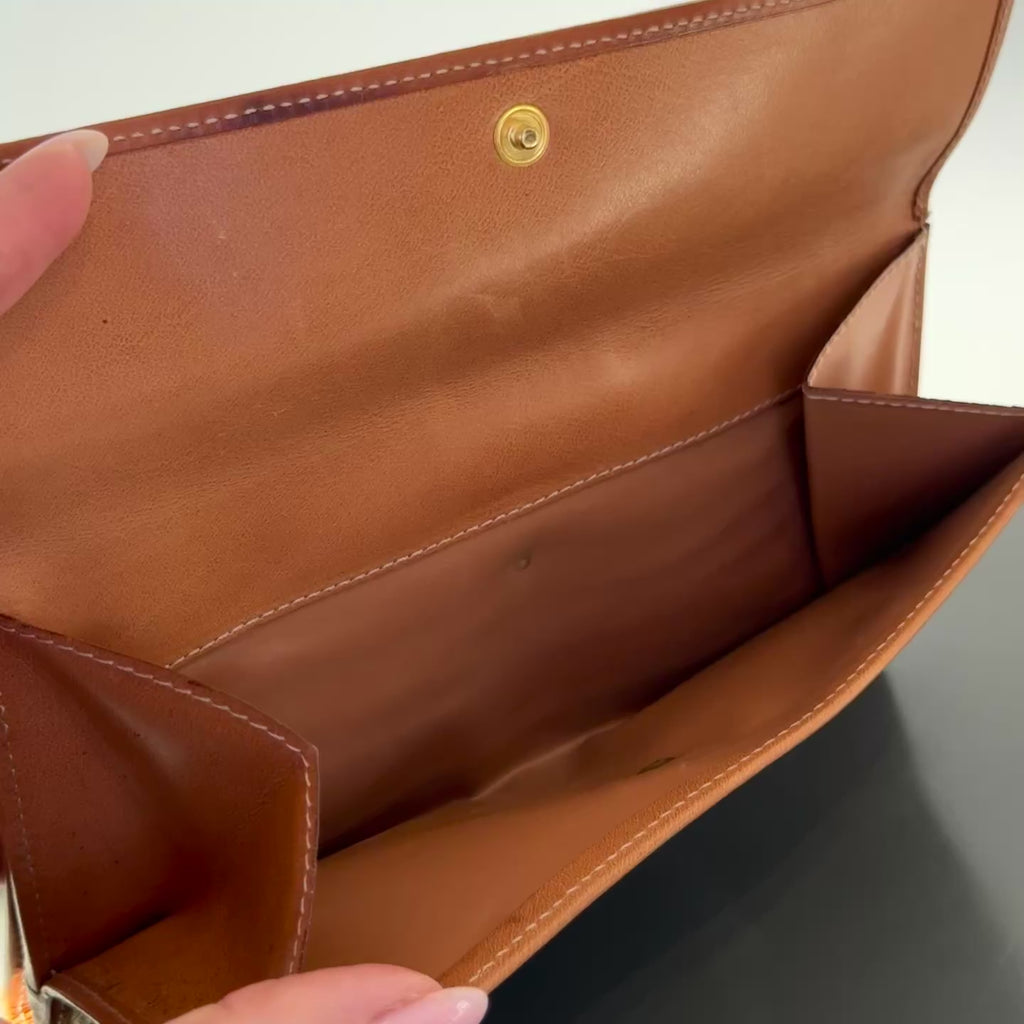 Celine Triomphe Continental Wallet - Queen May