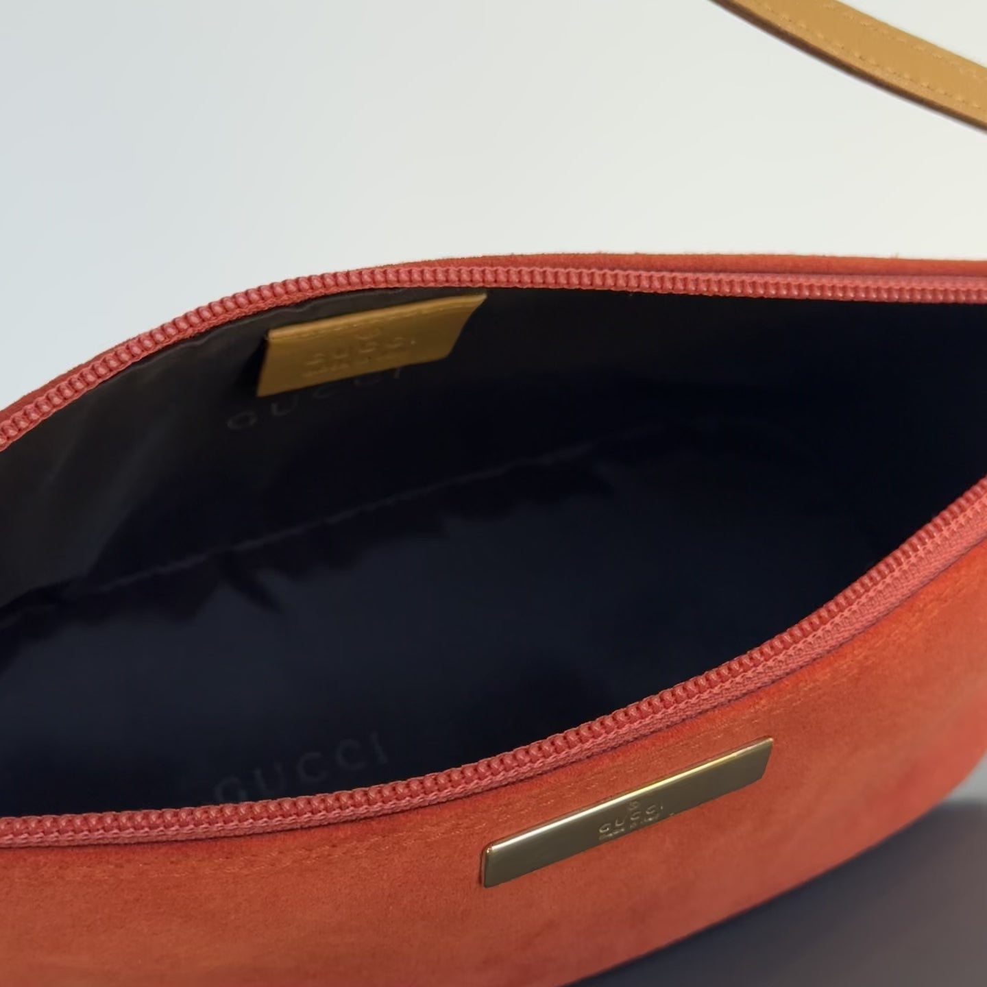 Gucci Suede Boat Pochette - Queen May