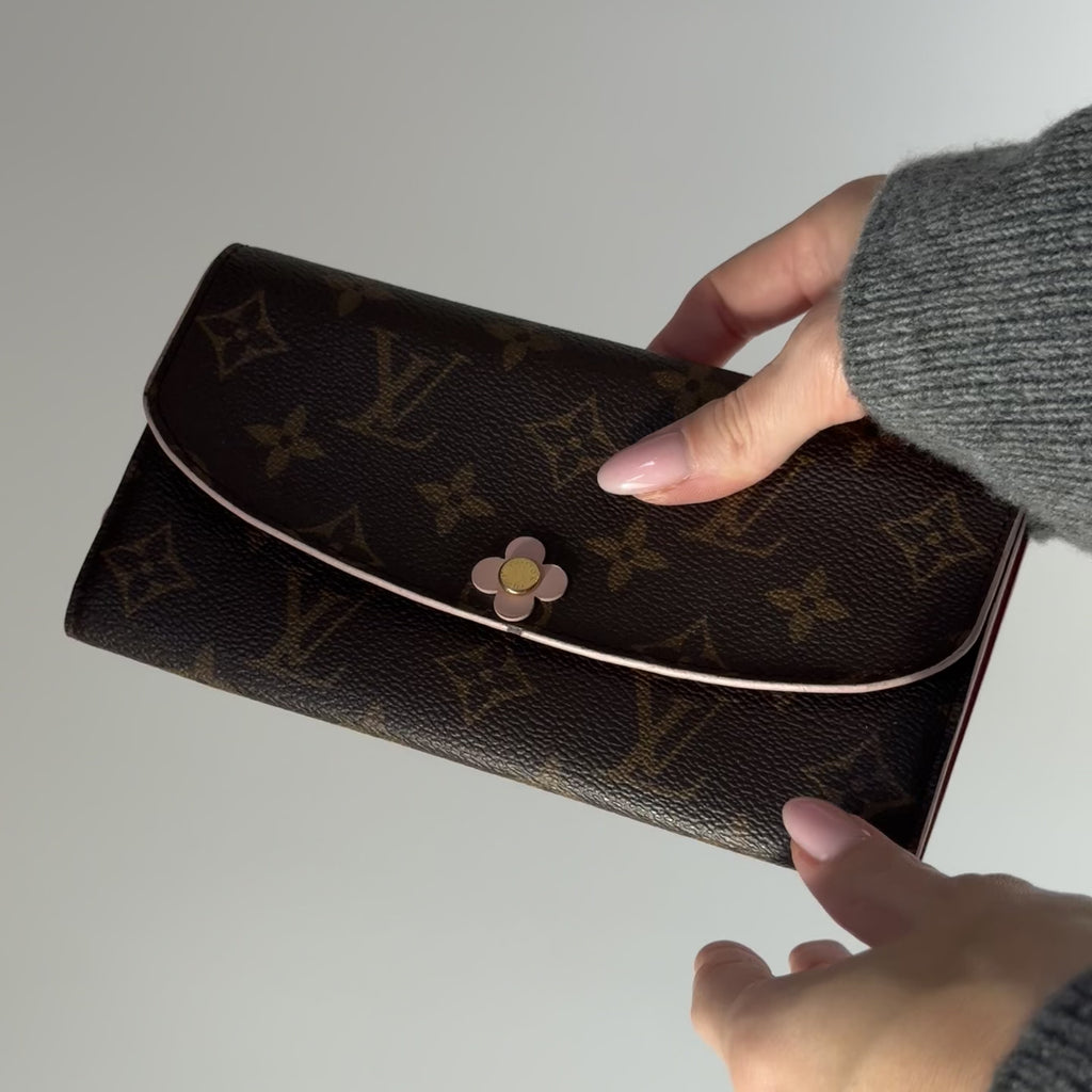 Louis Vuitton Bloom Flower Emilie Wallet - Queen May