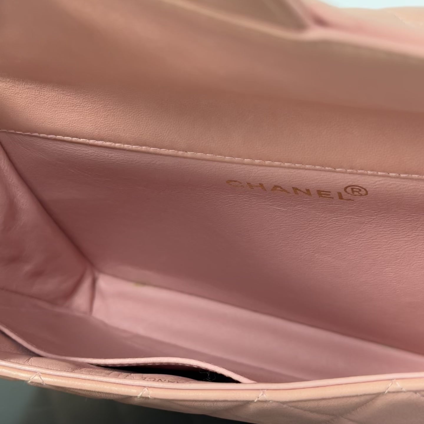 Rare Chanel Pink Lambskin Double Turnlock Flap Bag - Queen May