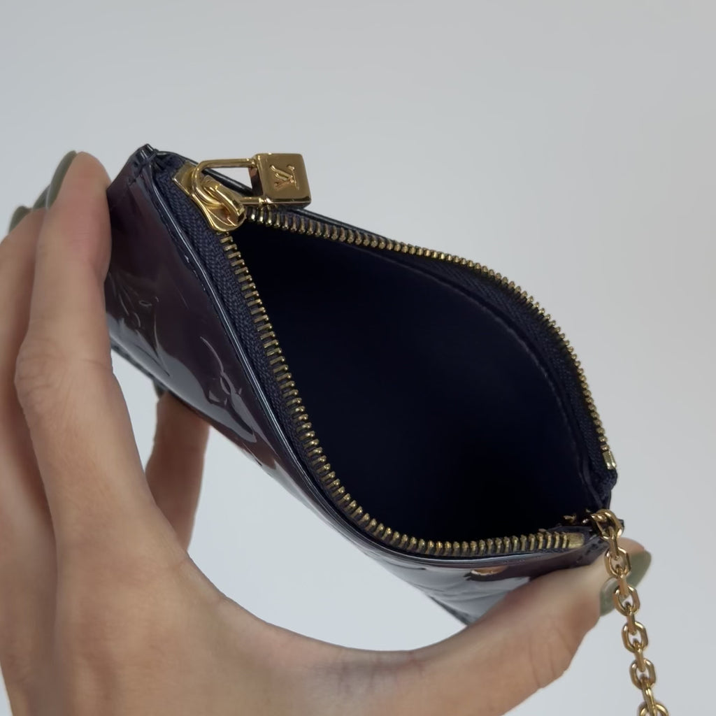 Louis Vuitton Monogram Vernis Key Pouch - Queen May