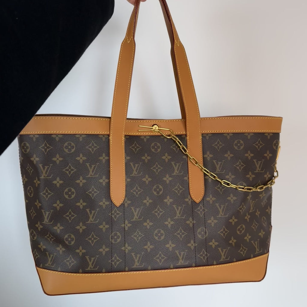 Louis Vuitton Cabas Voyage Tote Monogram Canvas - Queen May