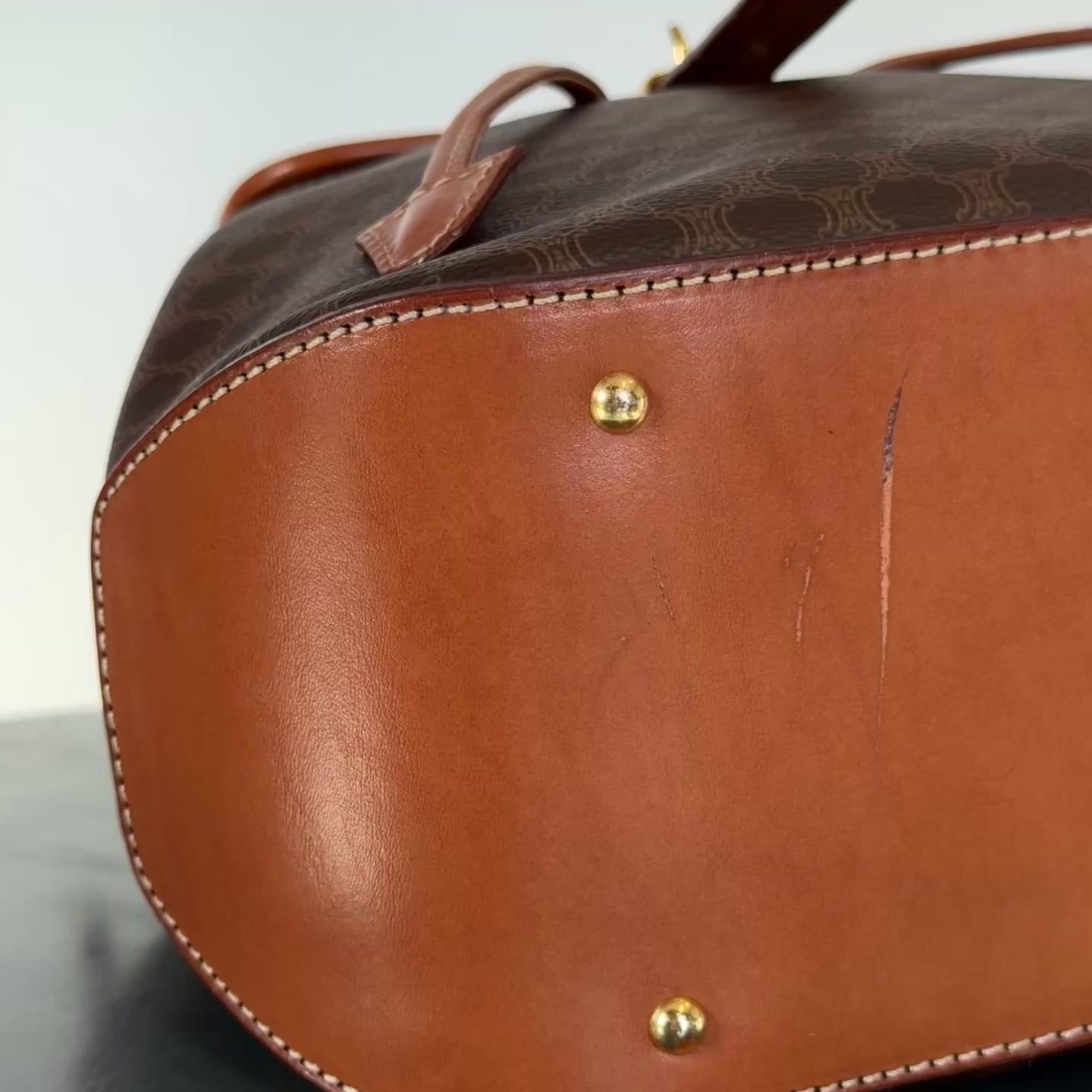 Celine Macadam Logo Charm Backpack - Queen May