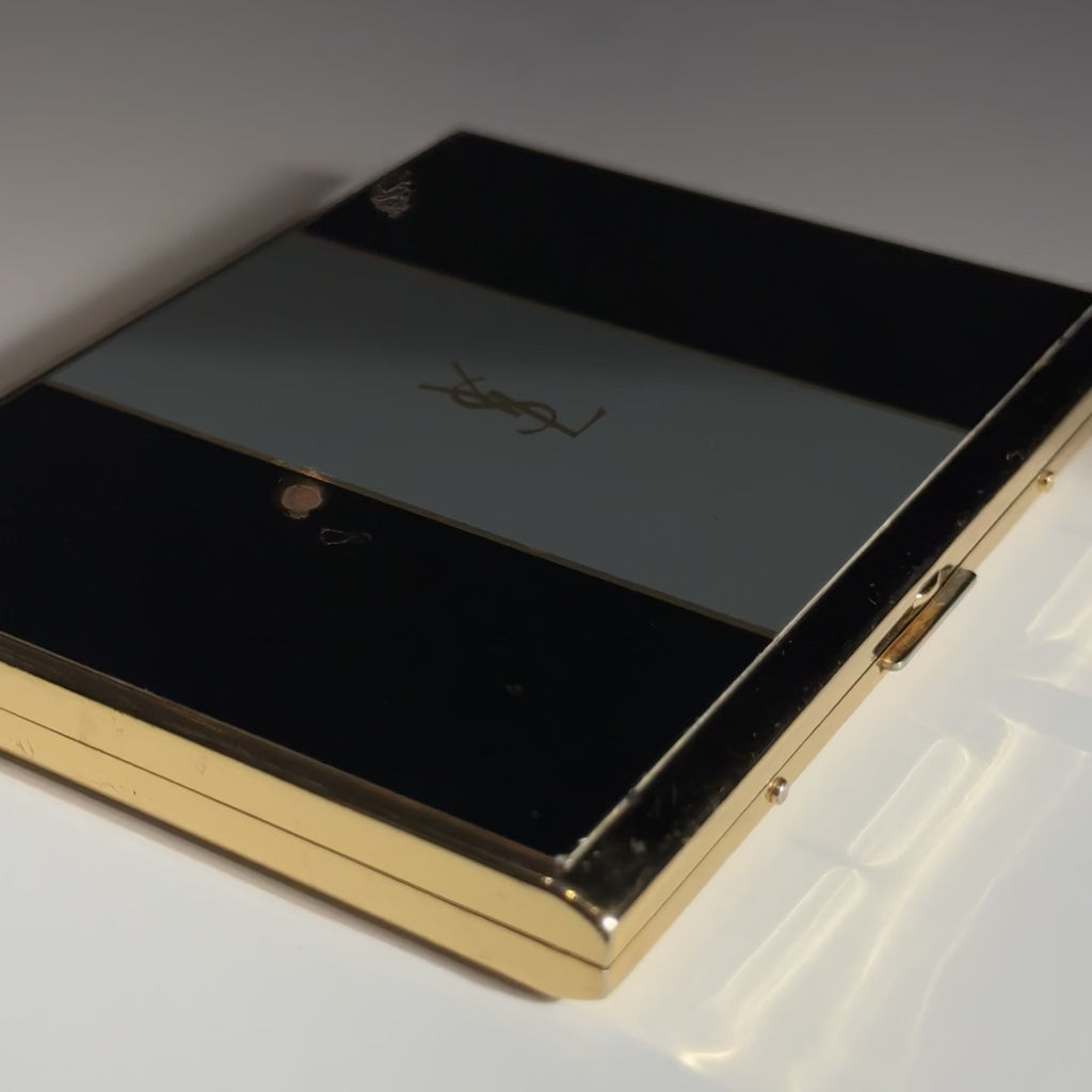 Vintage Yves Saint Laurent Cigarette Case / Card Holder - Queen May