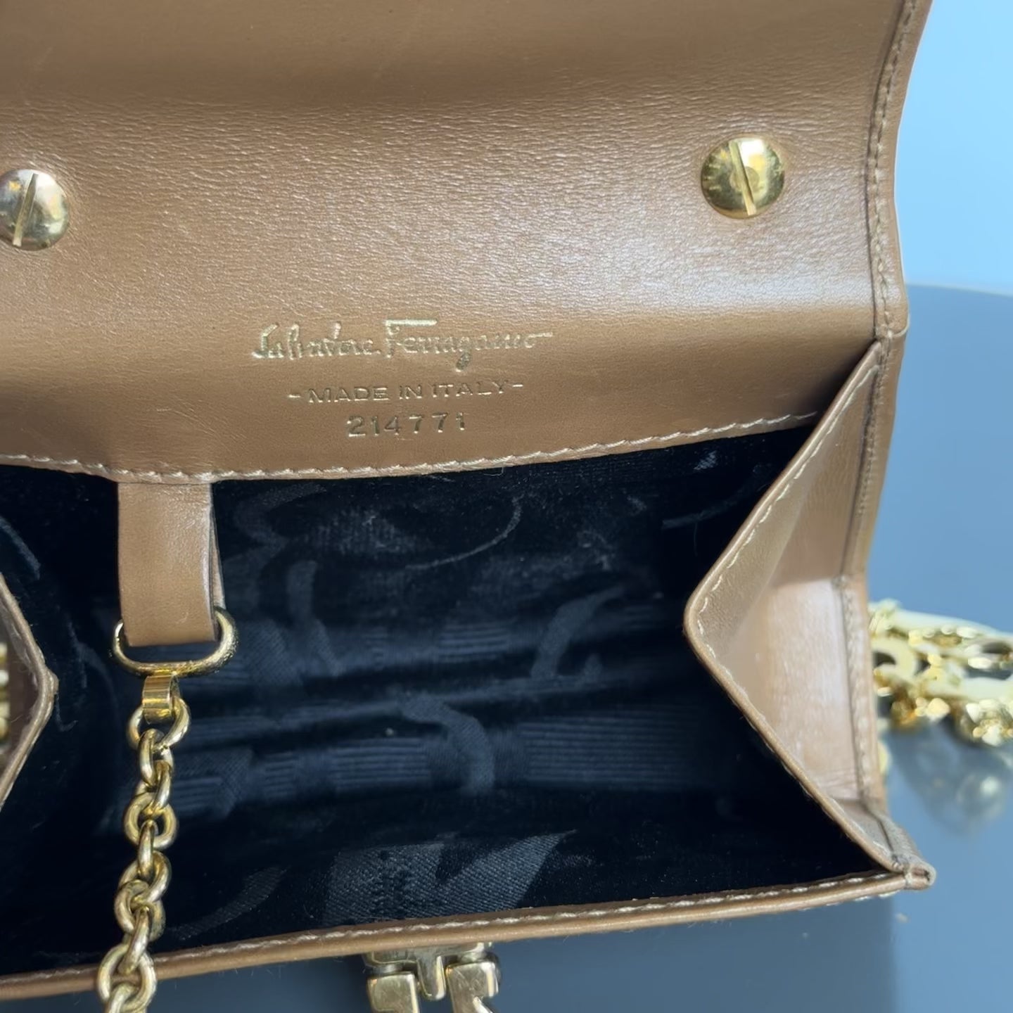 Salvatore Ferragamo Chain Micro Bag - Queen May