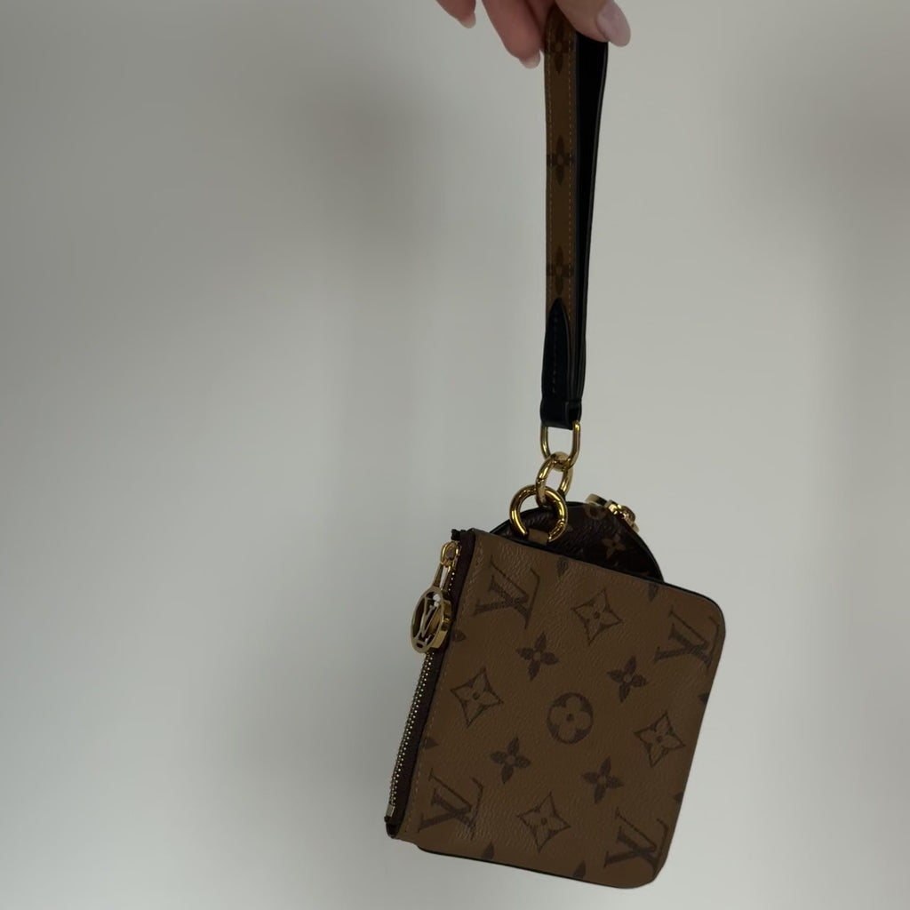 Louis Vuitton Reverse Monogram Trio Pouch - Queen May