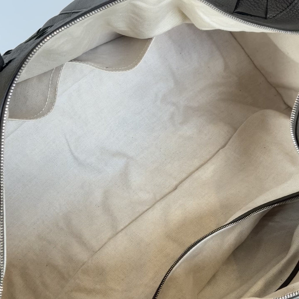 Bottega Veneta Mens Intrecciato Grained Leather Duffel Bag - Queen May