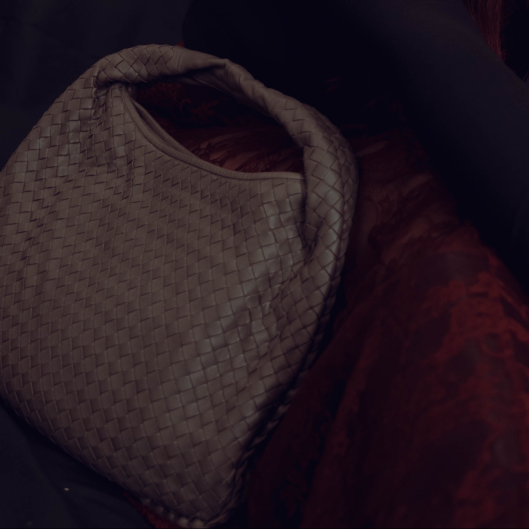 Bottega Veneta Intrecciato Hobo Brown - Queen May