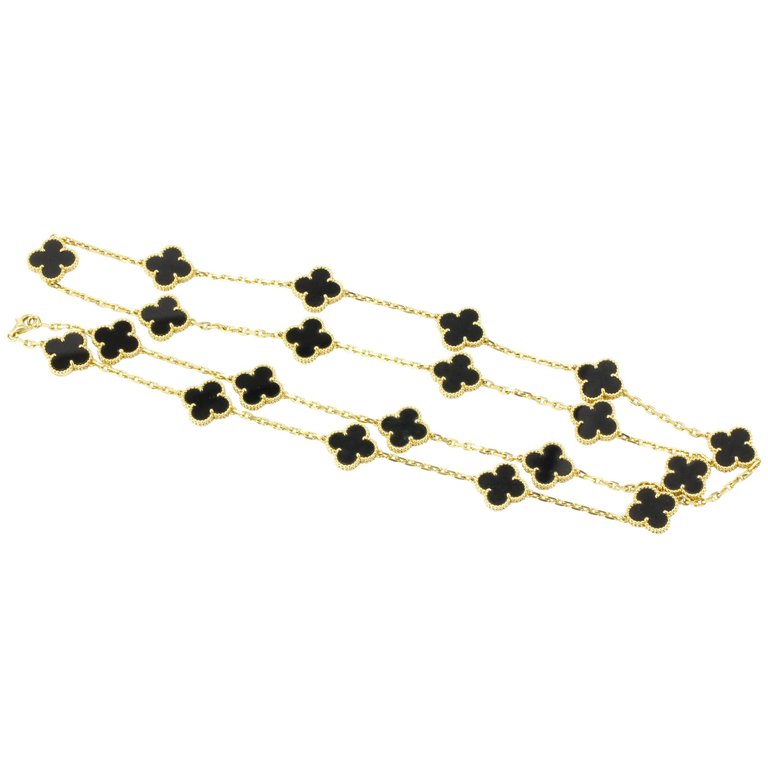 Van Cleef & Arpels Alhambra 20 Motifs Long Necklace - - Queen May