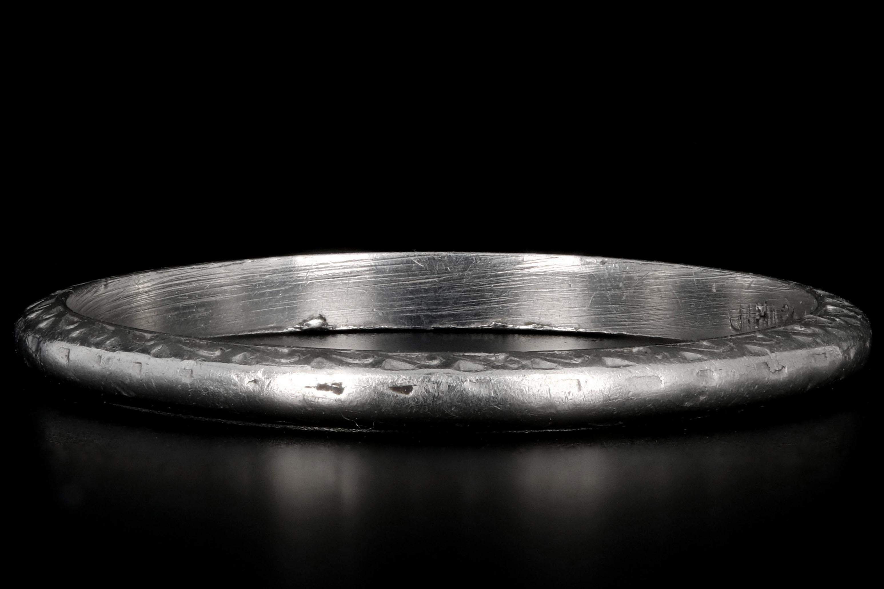 Platinum Wedding Band C.1920's - Queen May