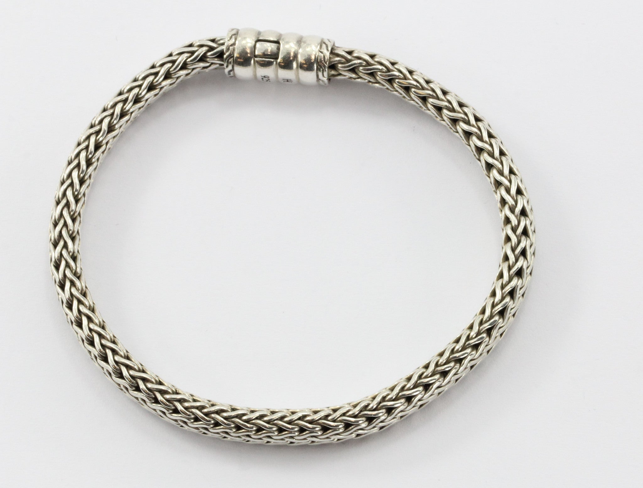 John Hardy Sterling Silver Classic Chain Bracelet 7.75" - Queen May