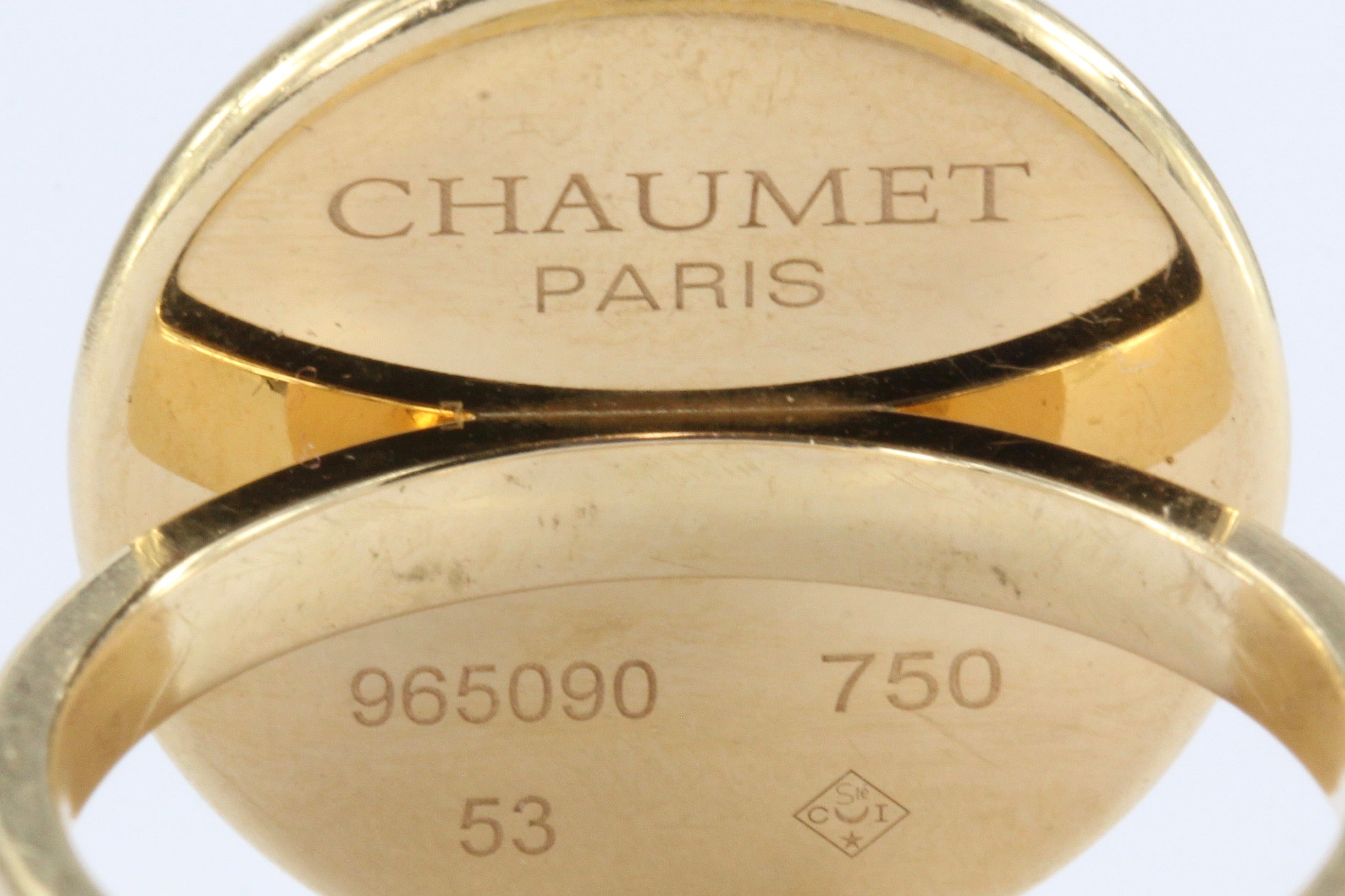 Chaumet Class One Croisiere Rose Quartz Diamond Ring size 8 - Queen May