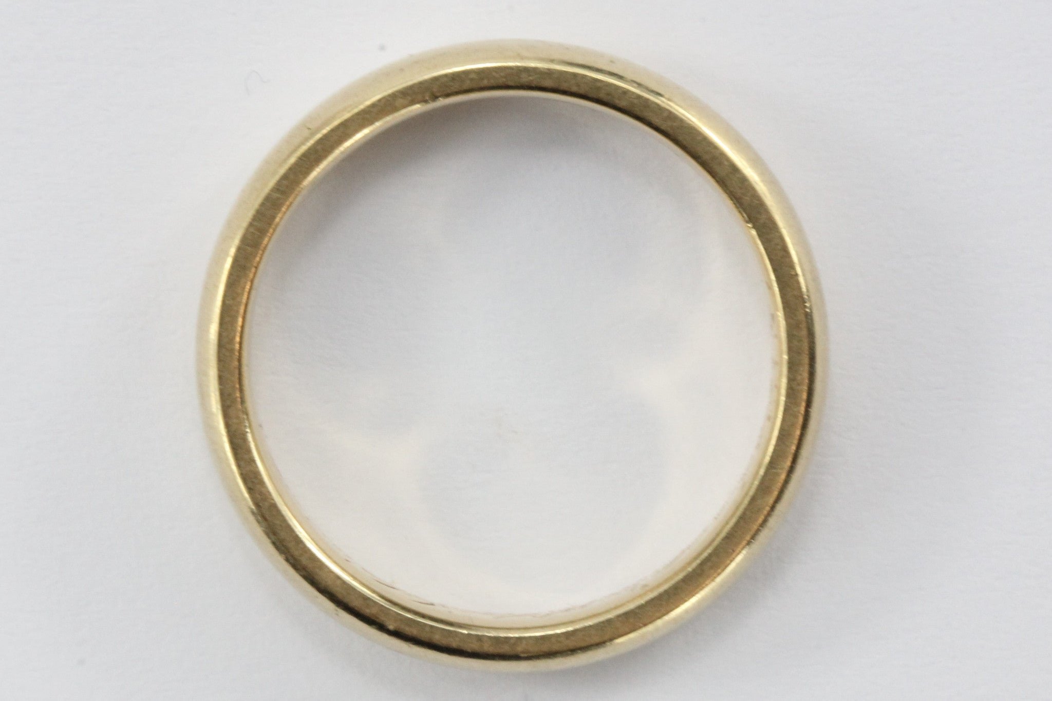 Antique Edwardian 14K Gold 1911 Dated Wedding Band - Queen May
