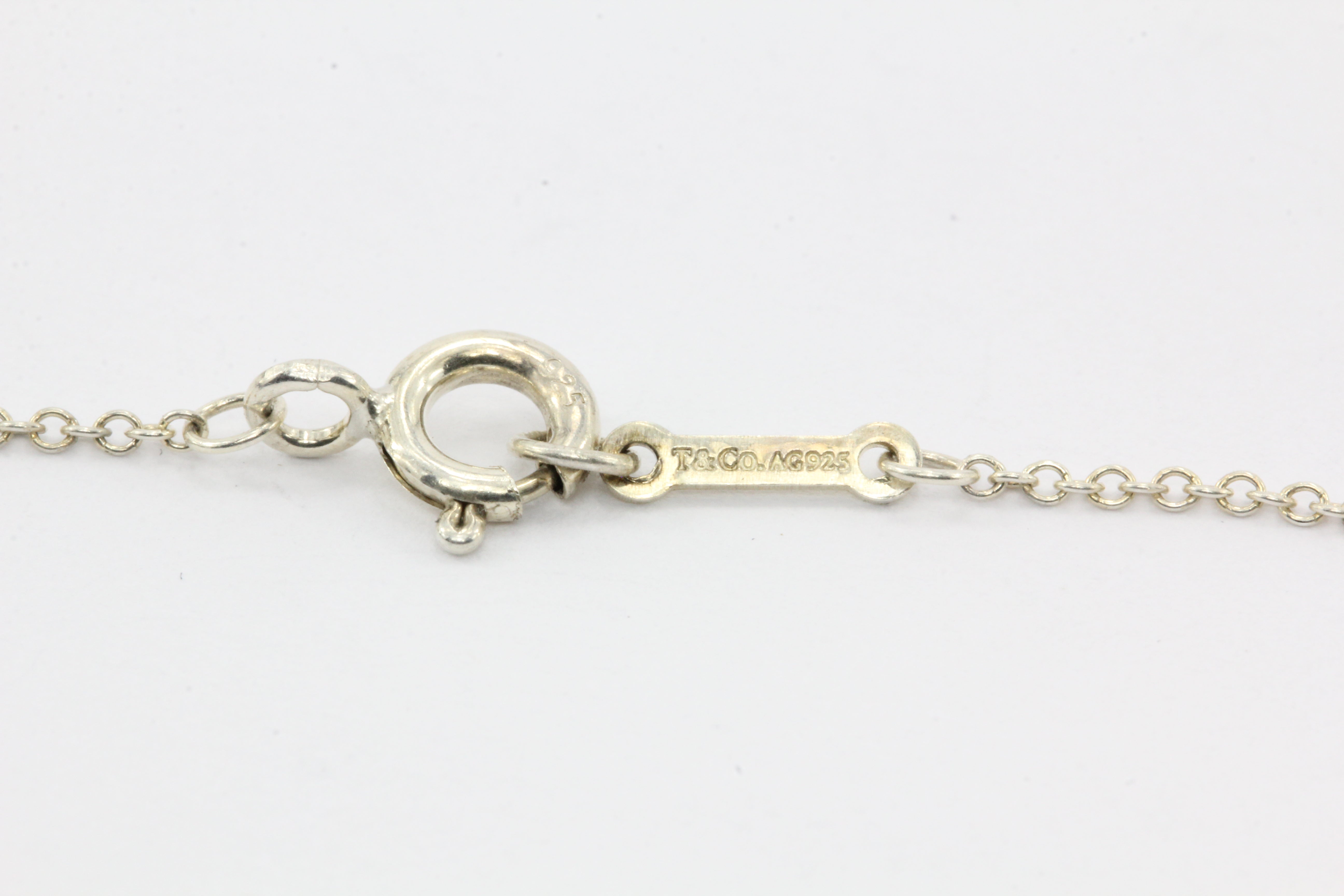 Tiffany & Co. Sterling Silver Love Pendant Necklace - Queen May