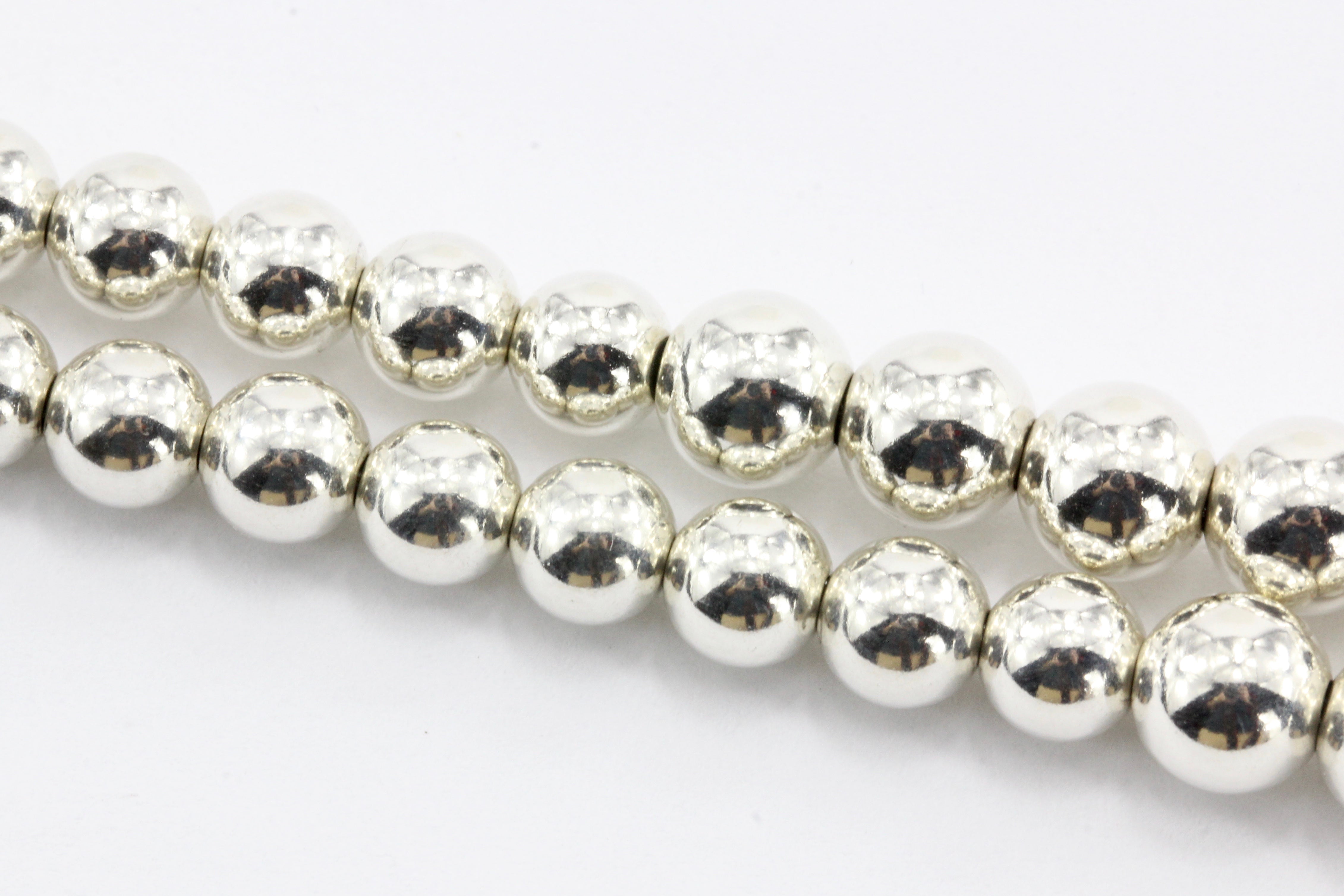 Tiffany & Co Sterling Silver Hardware Graduated Ball Necklace - Queen May