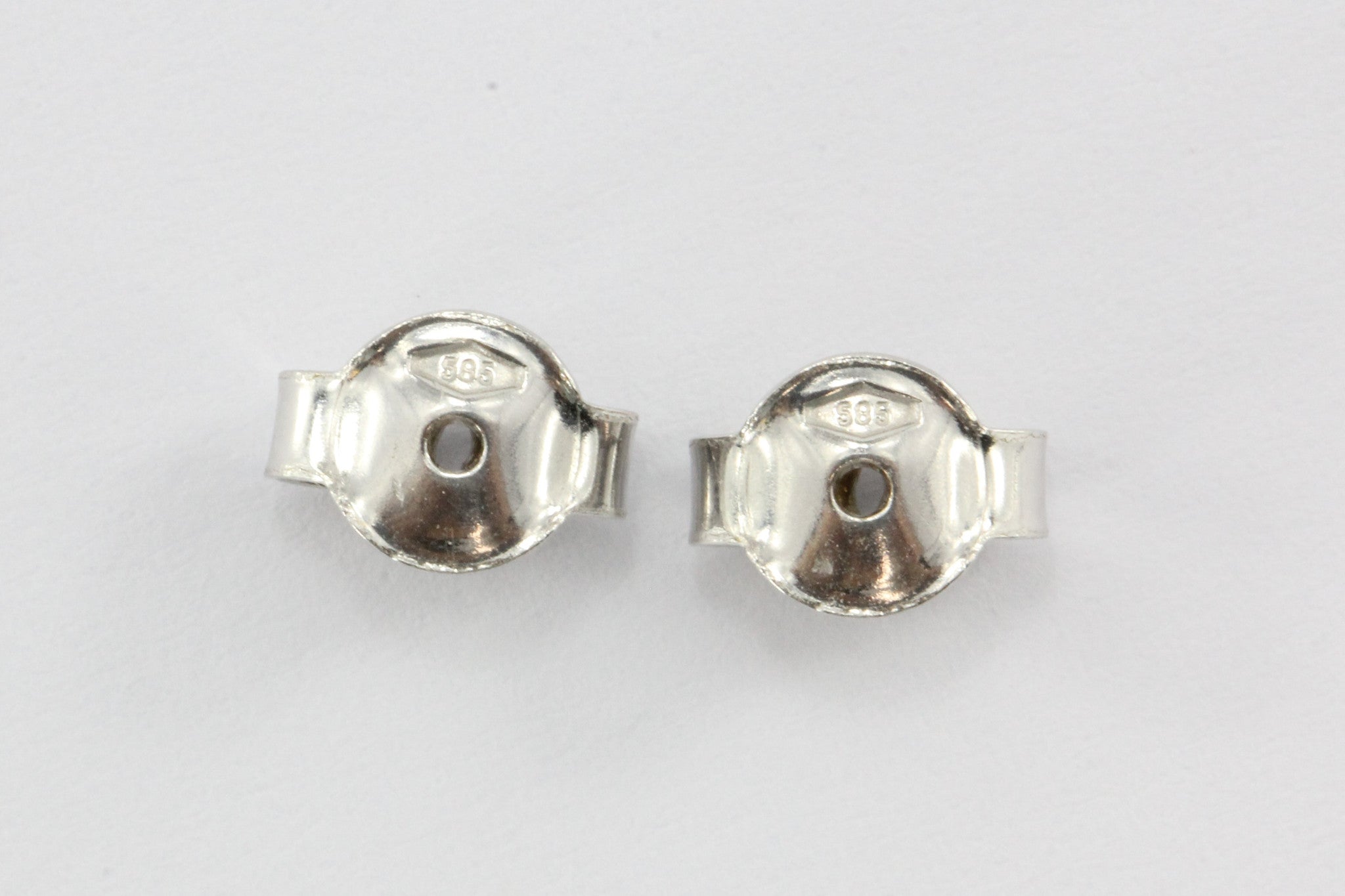 14K White Gold & Diamond by the Yard 3" Dangle Drop Earrings .75 TCW - Queen May