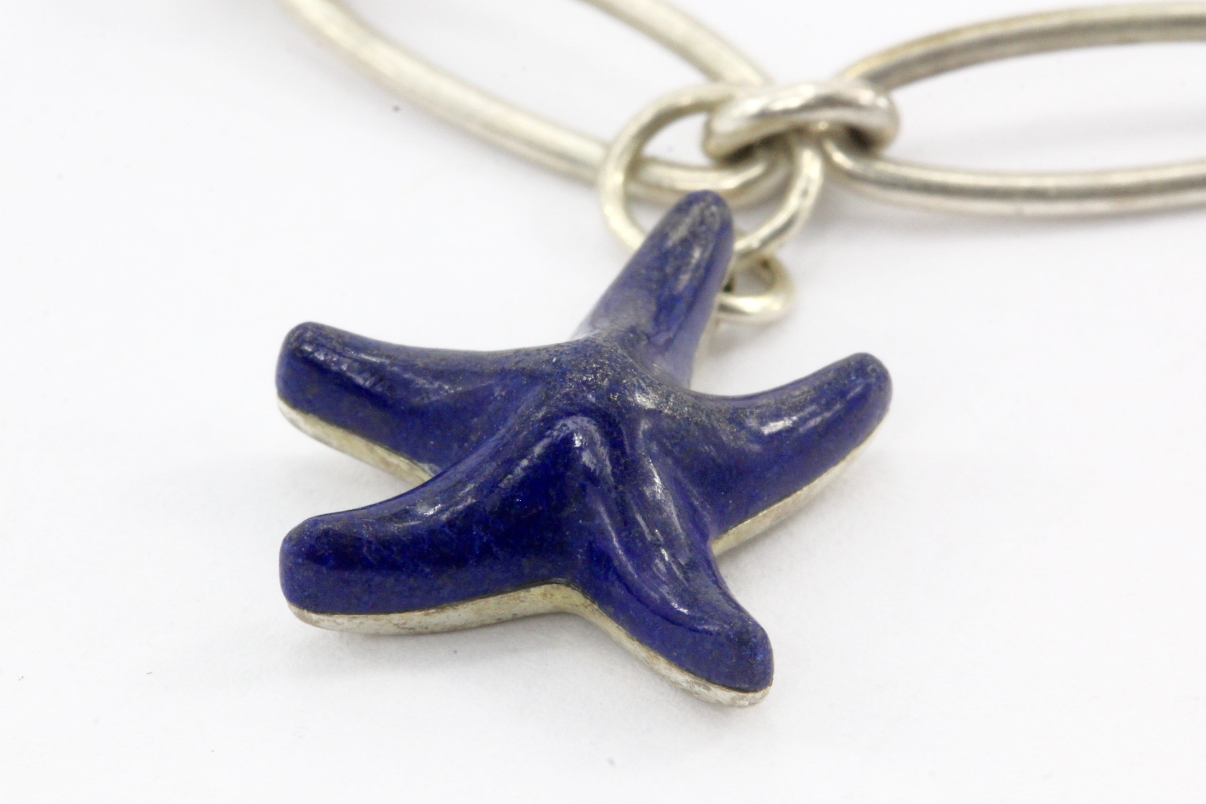 Tiffany & Co. Sterling Silver Multistage Five Charm Bracelet - Queen May