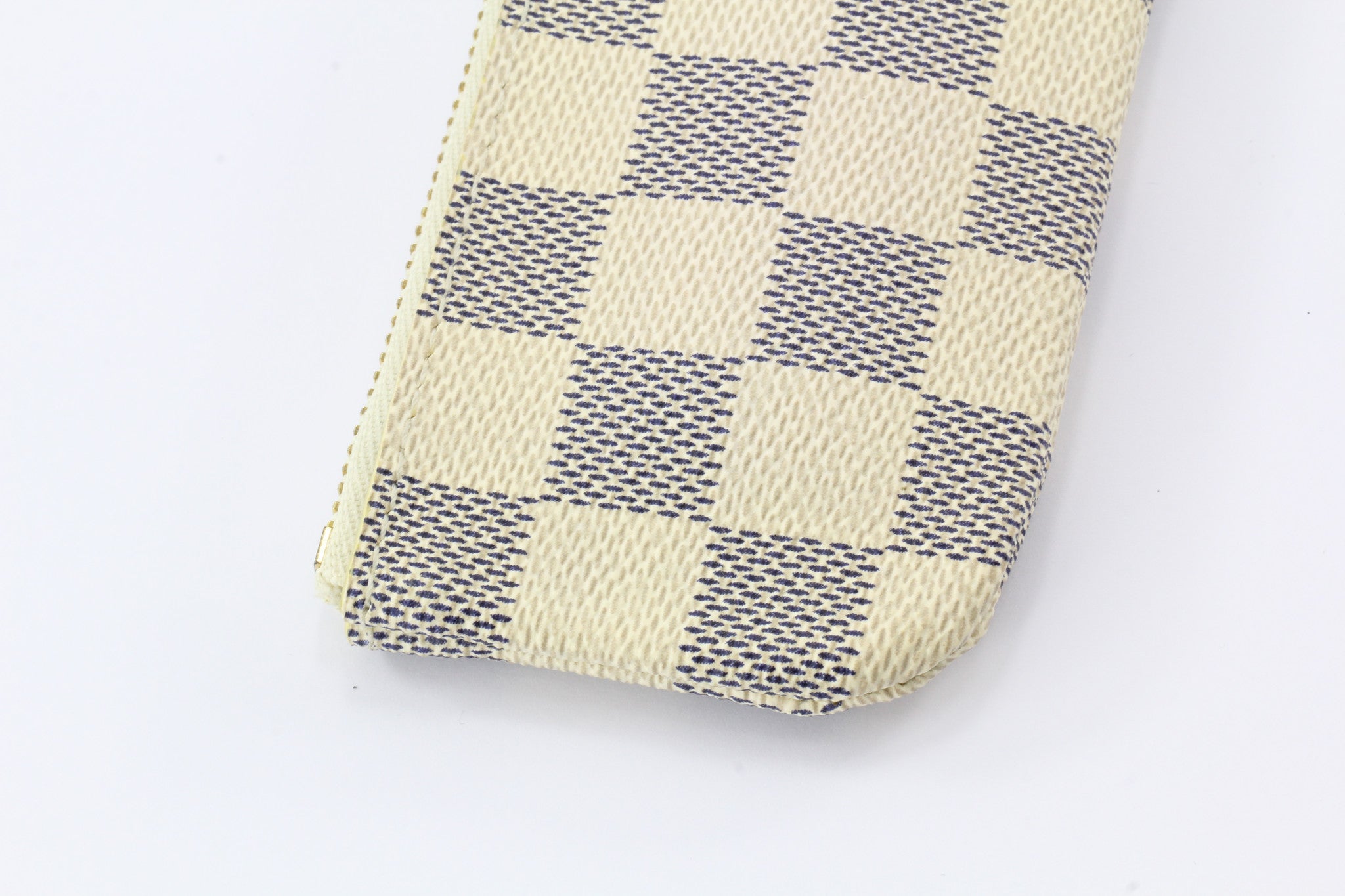 Louis Vuitton Damier Azur Key Pouch in Box - Queen May