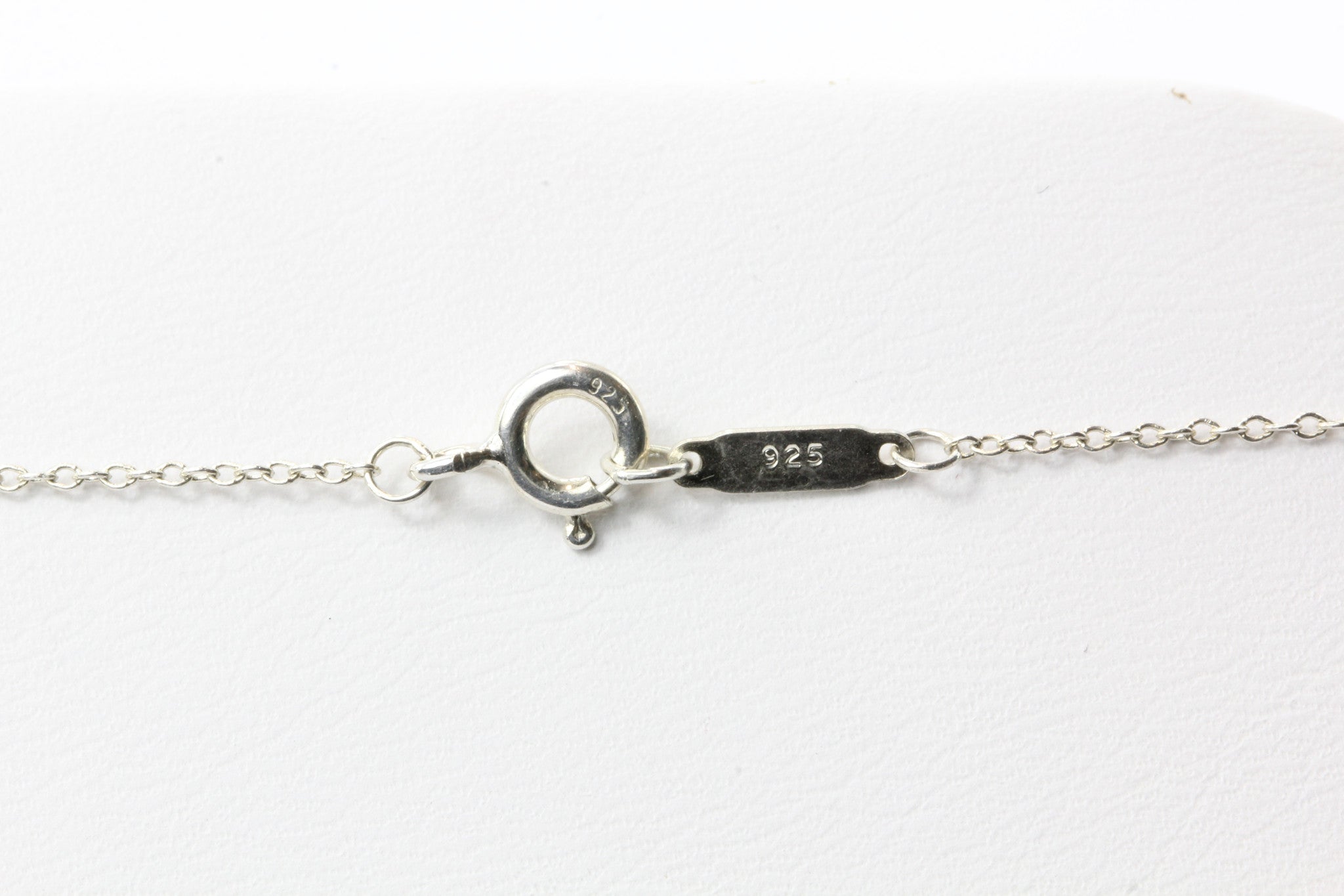 Tiffany & Co Sterling Silver Padlock Lock Charm Pendant Necklace - Queen May