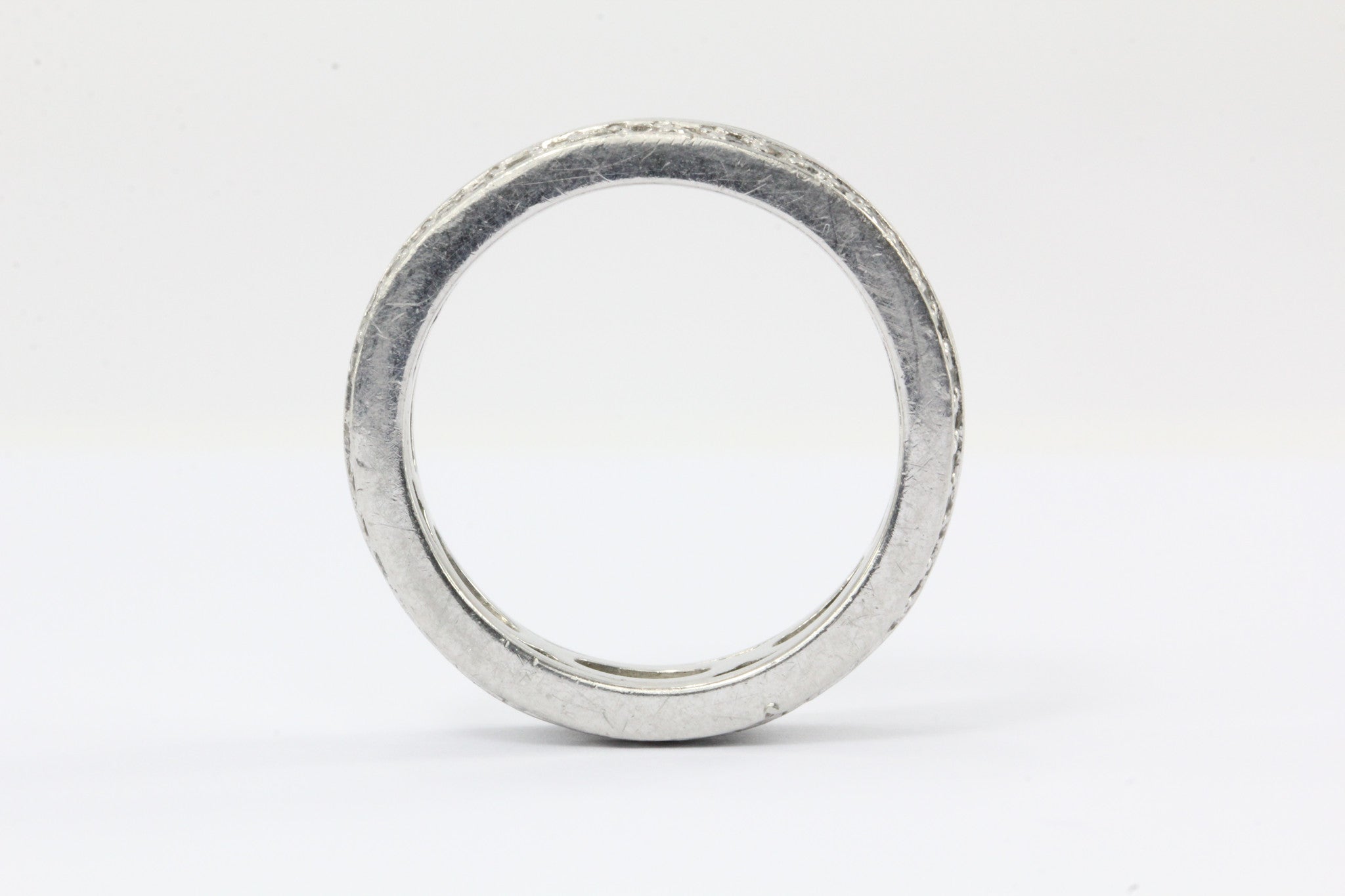 Diamond Platinum 2.34 CTW Eternity Band Size 8.75 - Queen May