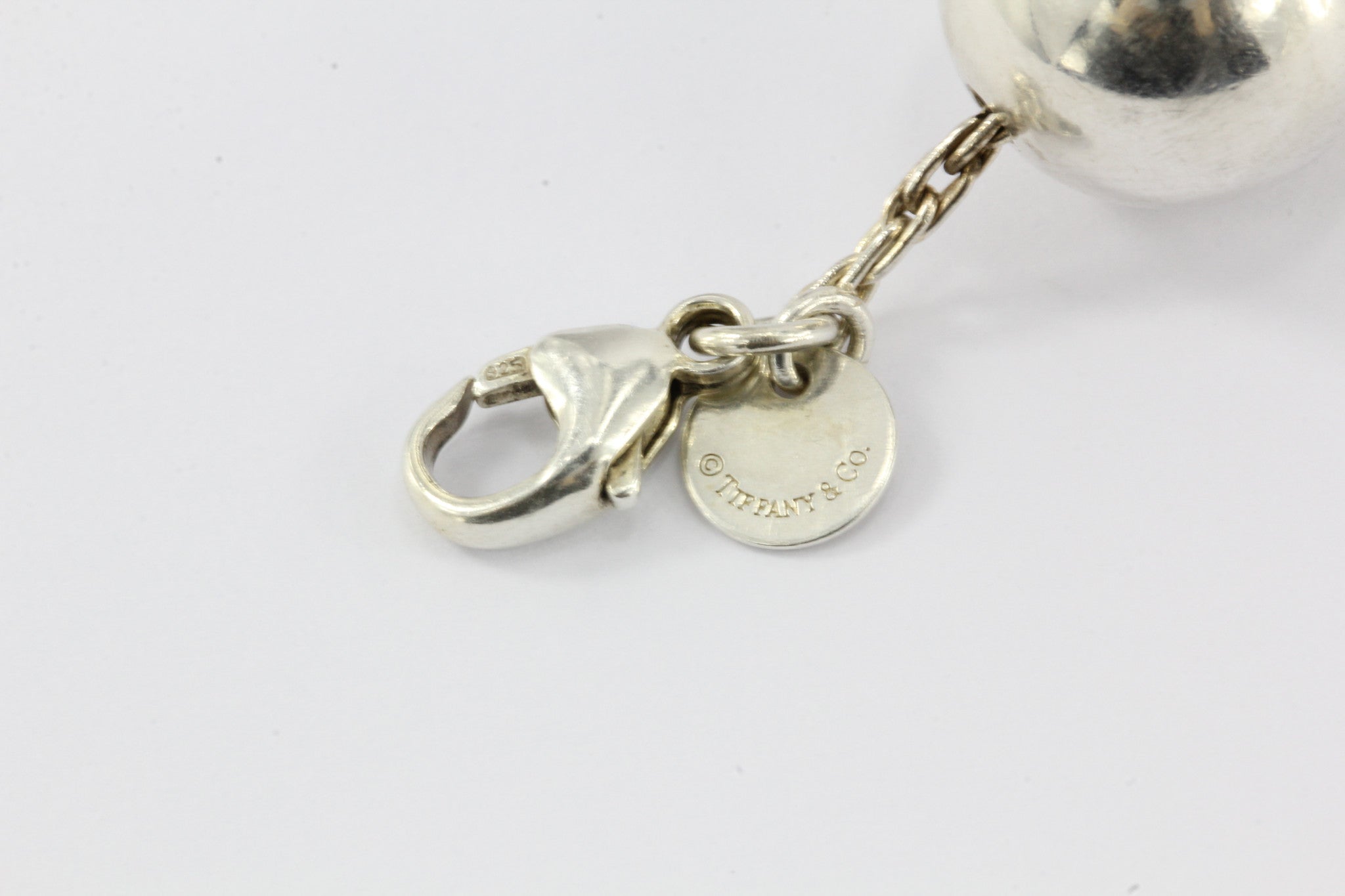 Tiffany & Co Sterling Silver  XL 14MM Ball Bracelet - Queen May
