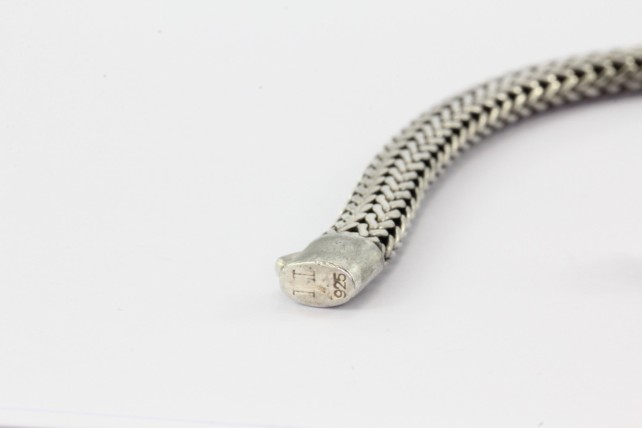John Hardy Sterling Silver Wheat Chain Bracelet 6 MM - Queen May