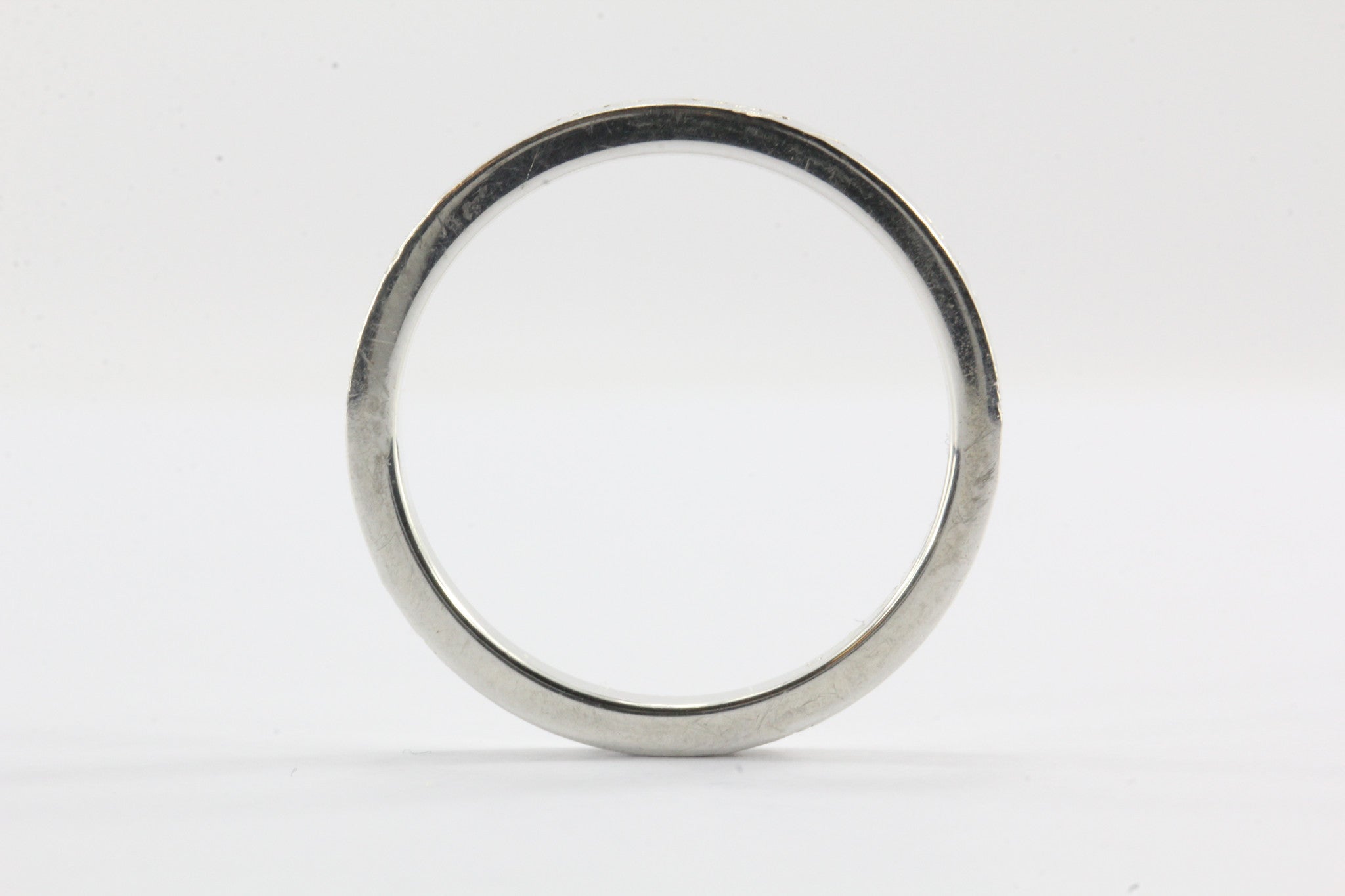 Tiffany & Co Sterling Silver I LOVE YOU Band Ring Size 5.75 - Queen May