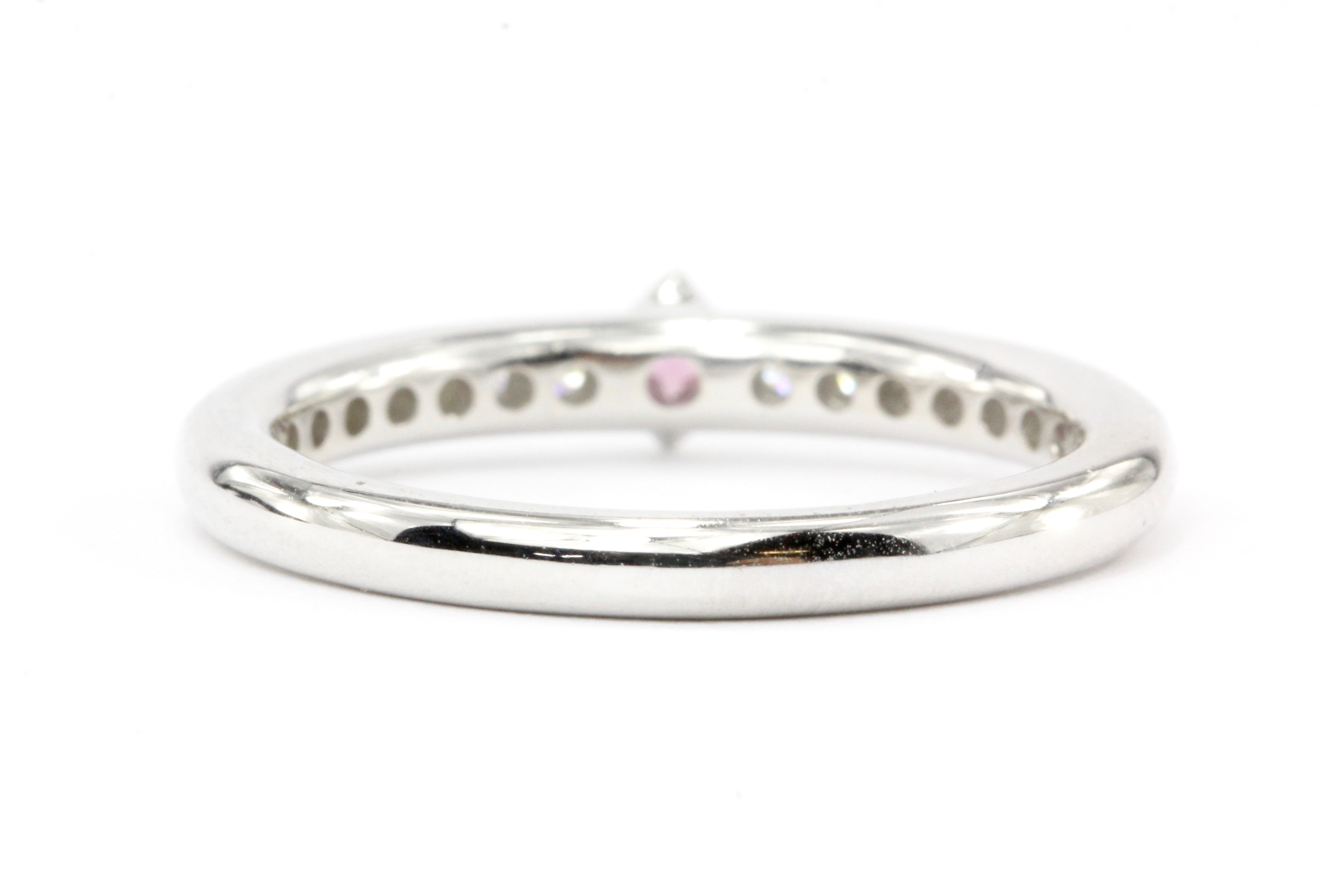 Set of 3 Stackable 14K White Gold Honora  .75 CTW Ruby & Diamond Bands - Queen May