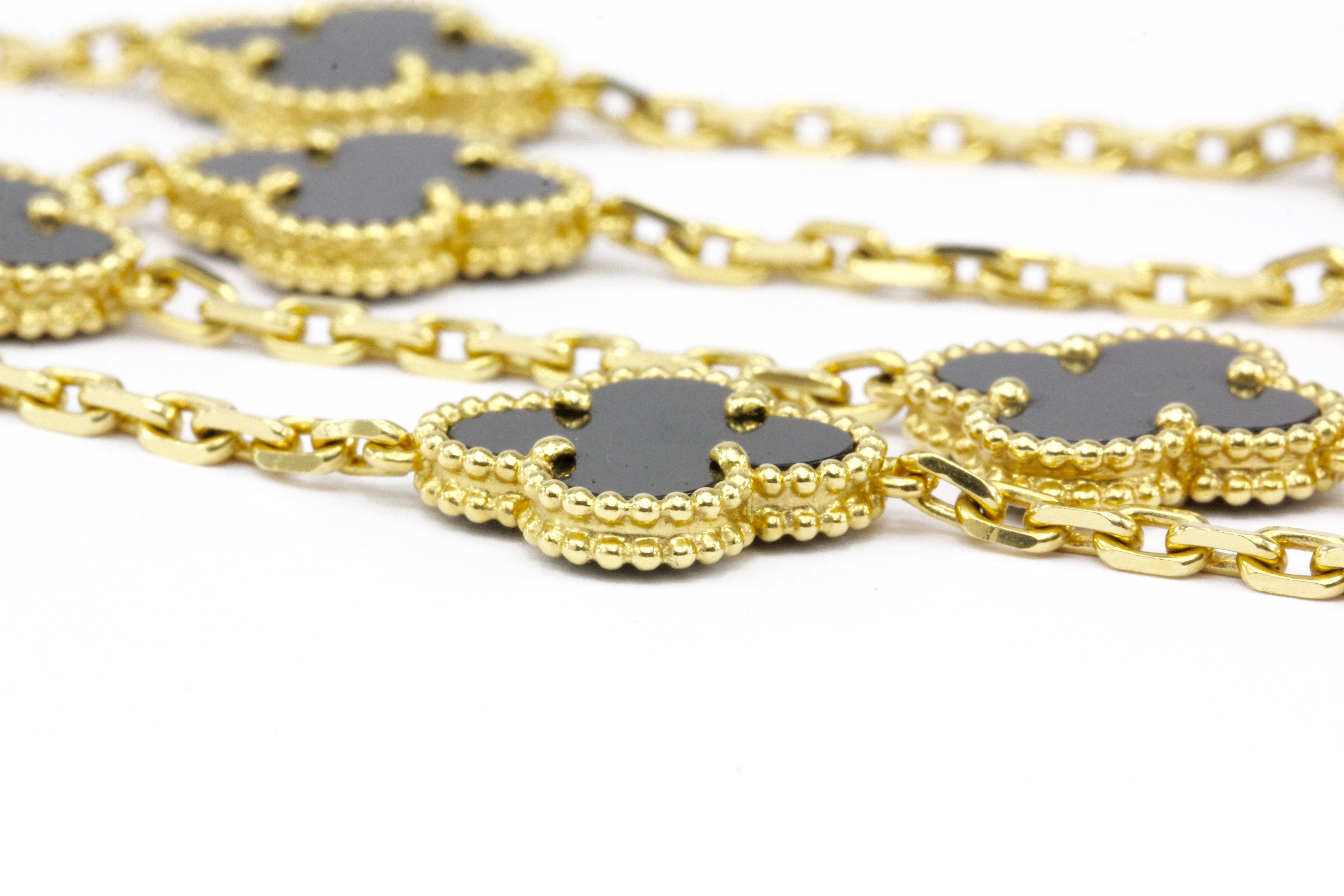 Van Cleef & Arpels Alhambra 20 Motifs Long Necklace - - Queen May