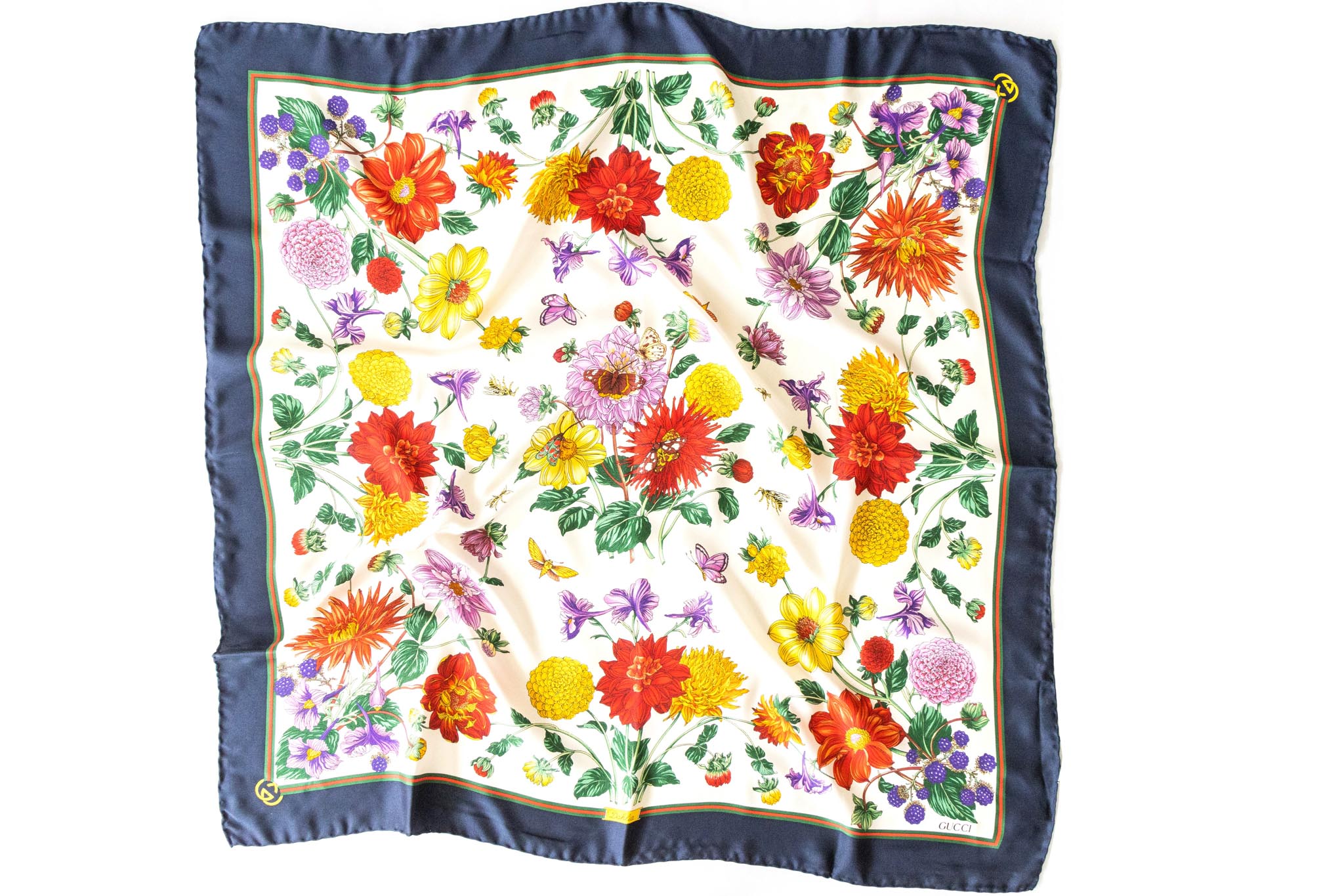 GUCCI スカーフ Dahlia Gucci Dahlia 