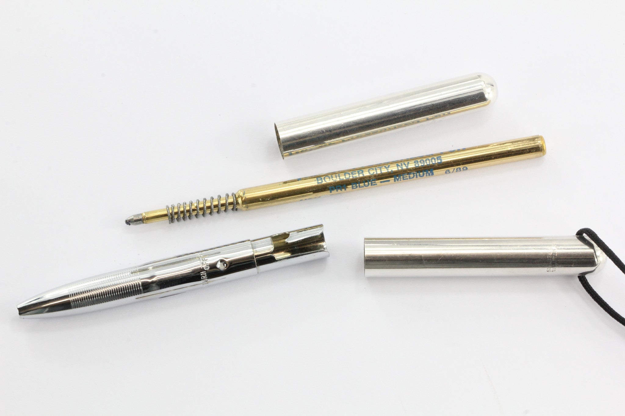 Tiffany & Co Sterling Silver Elsa Peretti Pen on Cord RARE - Queen May